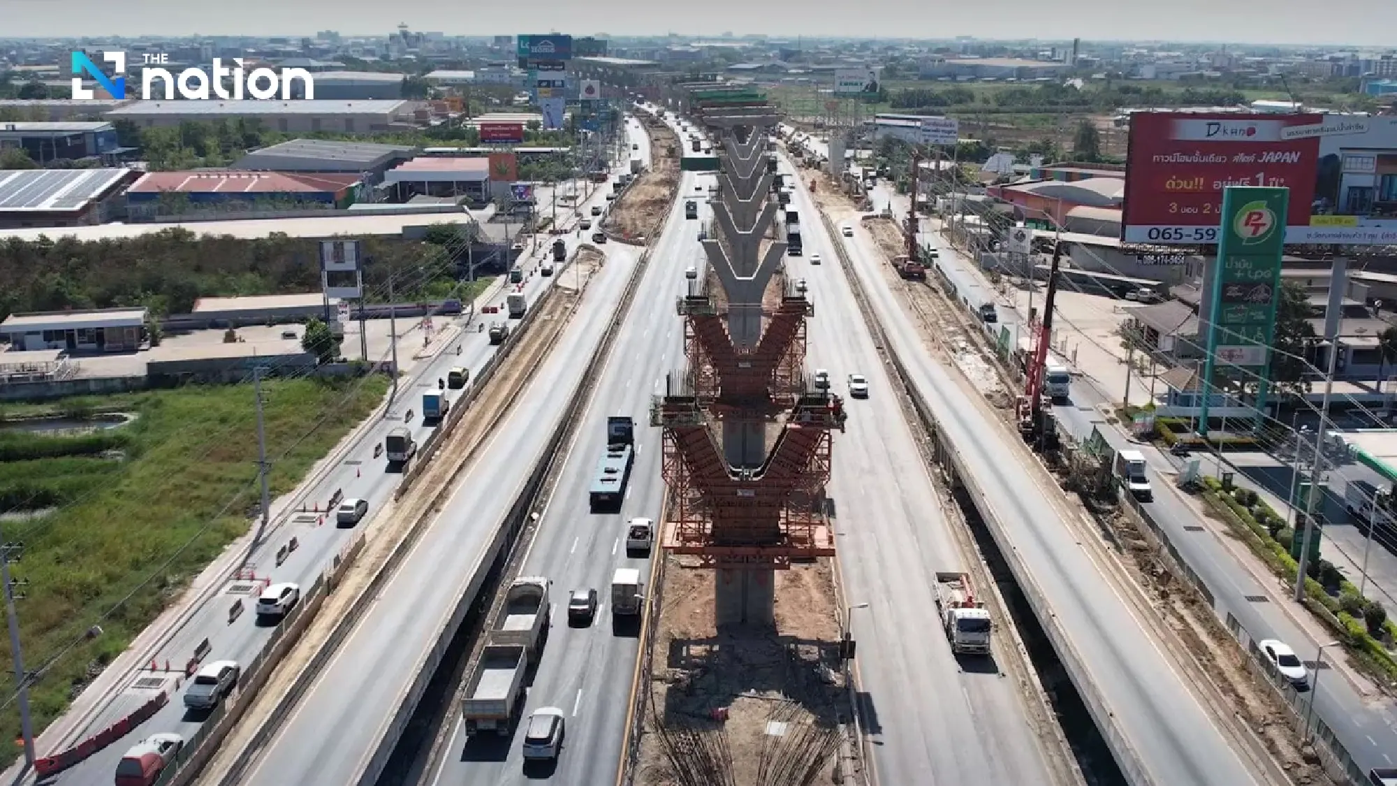 Suriya inspects Rama II roadworks, confident of 2025 completion