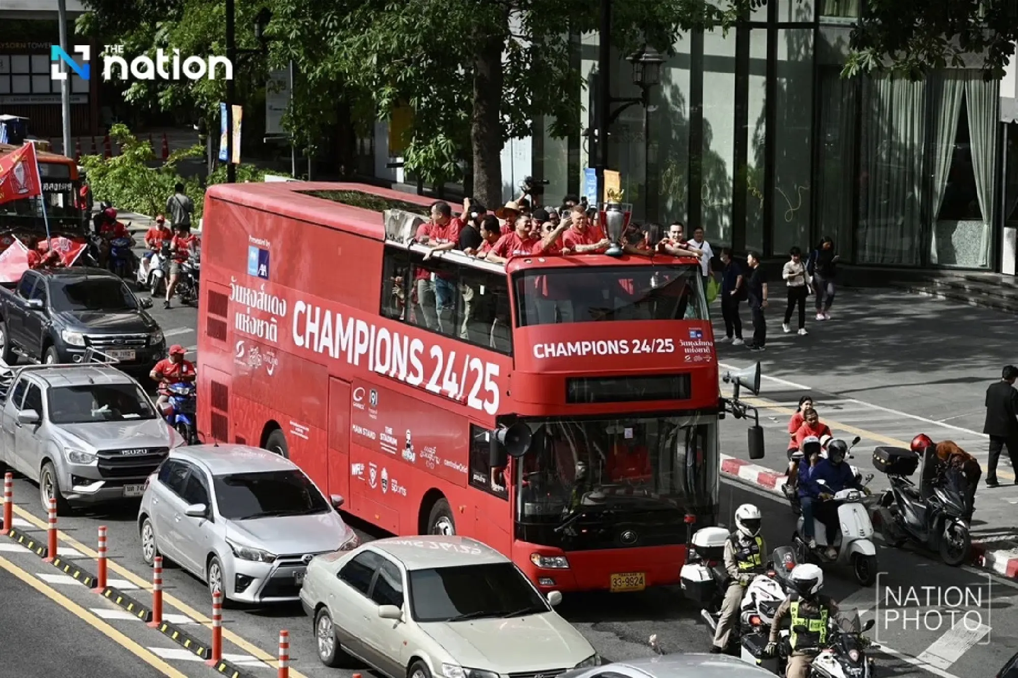Commuters advised to plan ahead amid Liverpool victory parade in Bangkok