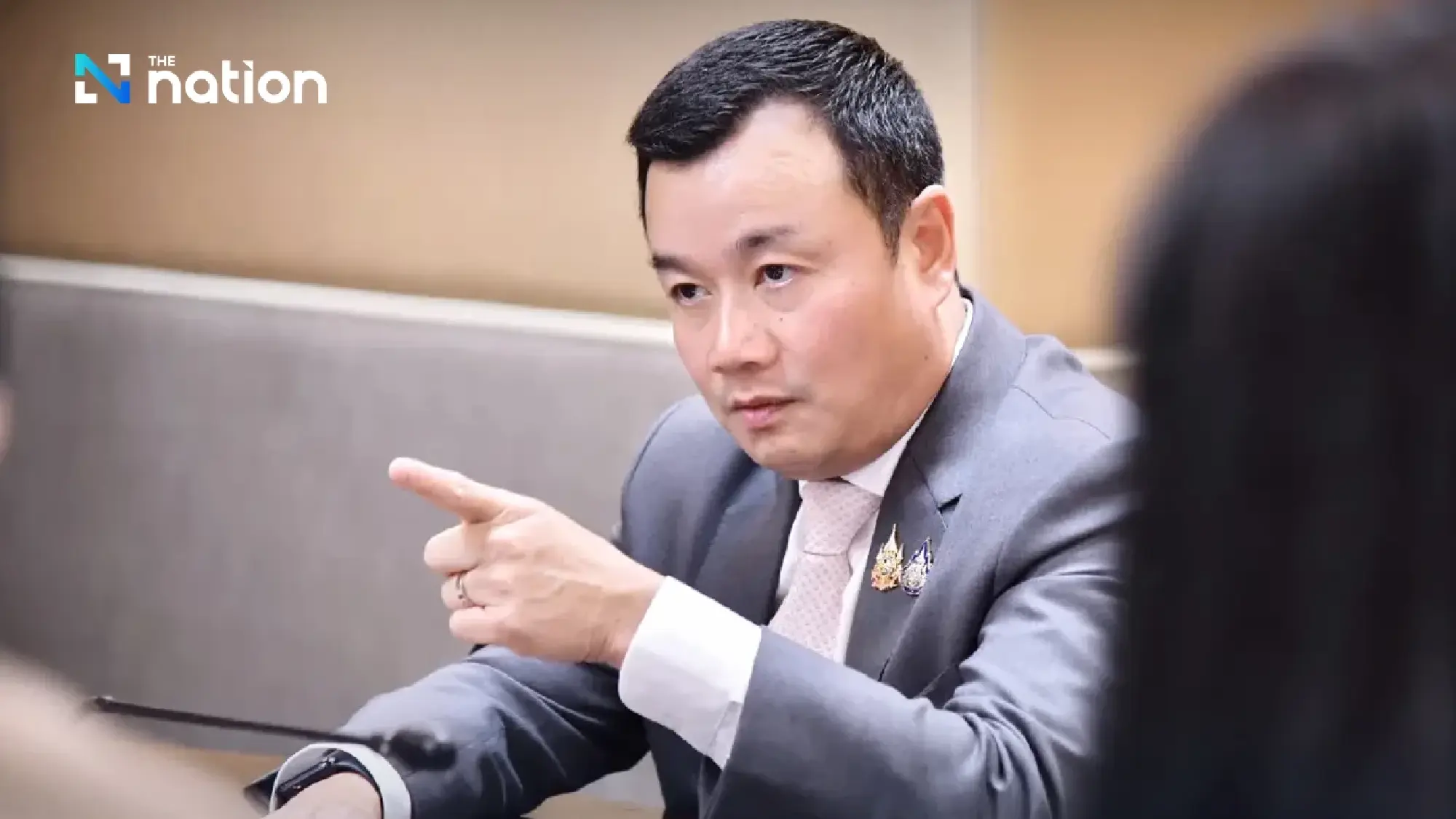 Tourism and Sports Minister Sorawong Thienthong