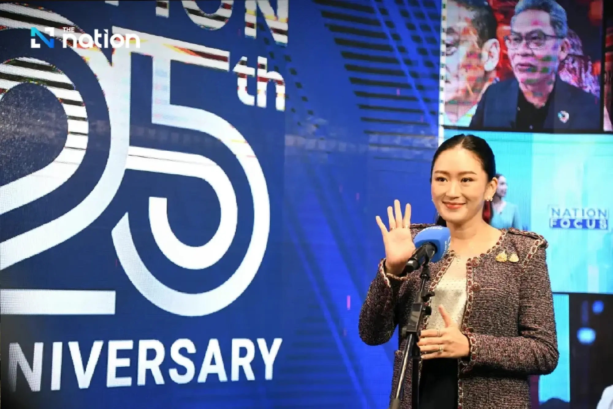 PM congratulates Nation TV on its 25th anniversary, praising its reliable information