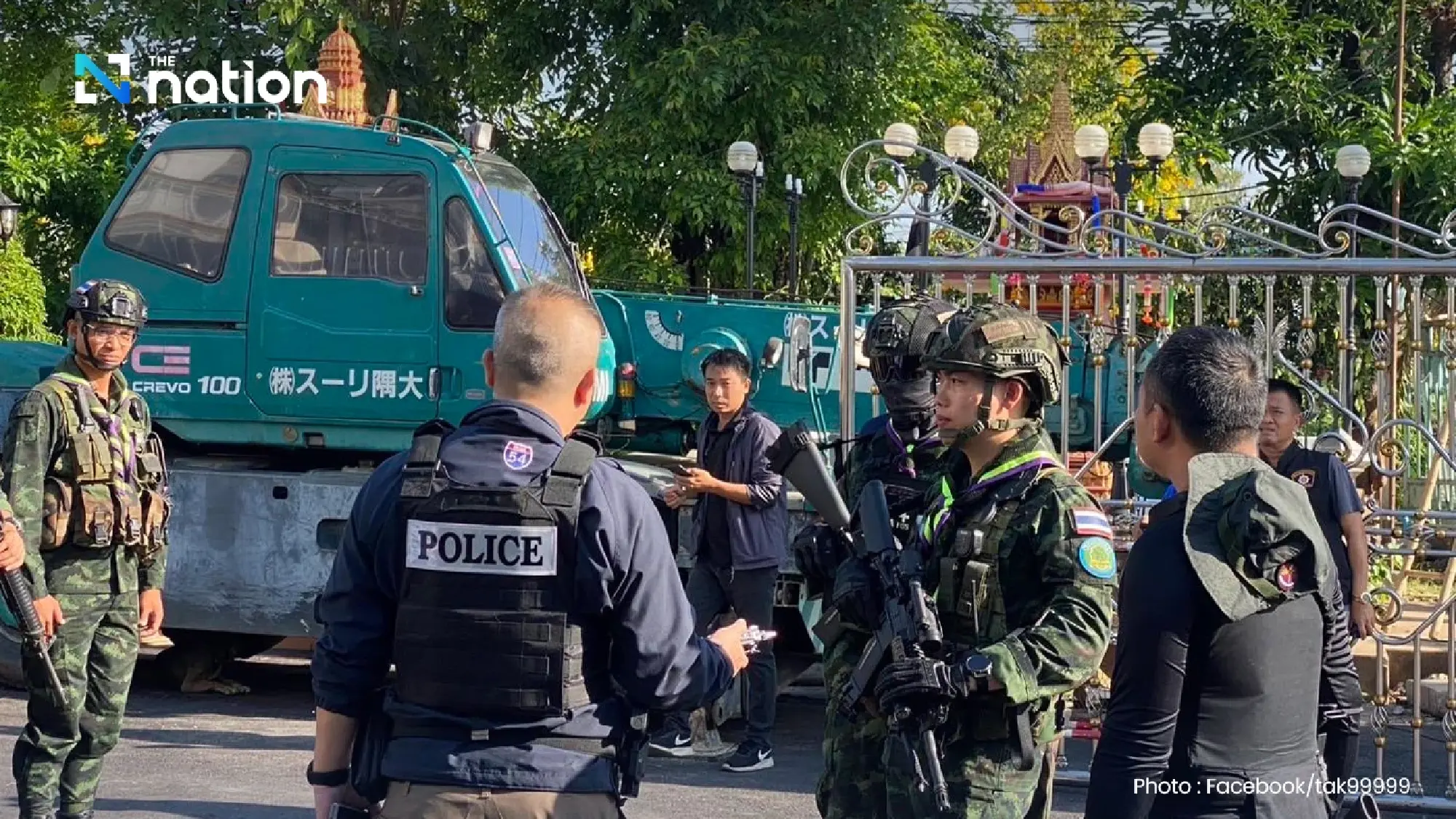 Armed suspect captured after violent rampage in Tak province