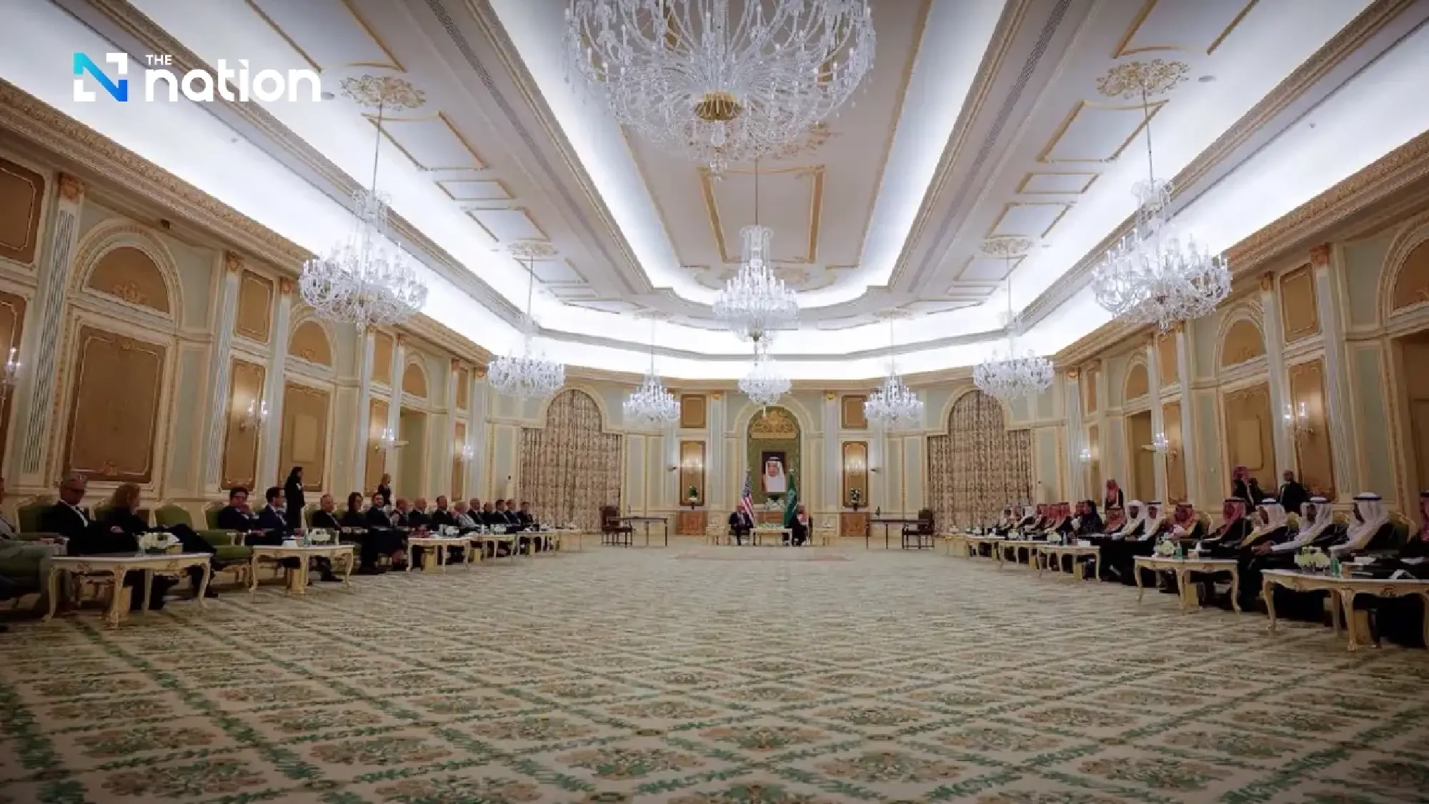 Trump says US to lift Syria sanctions, secures $600 billion Saudi deal