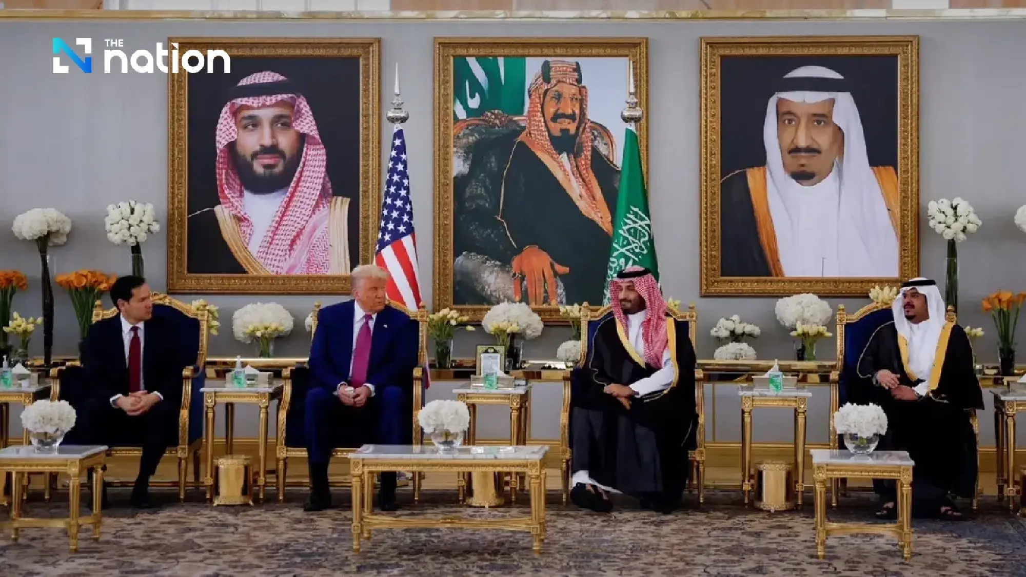 Trump says US to lift Syria sanctions, secures $600 billion Saudi deal