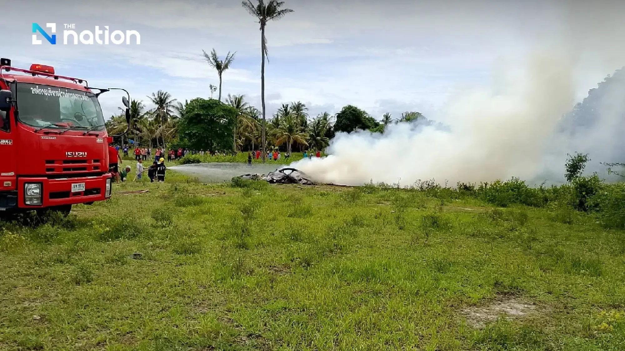 Four police officers transferred after Bell 212 helicopter crash in Prachuap Khiri Khan