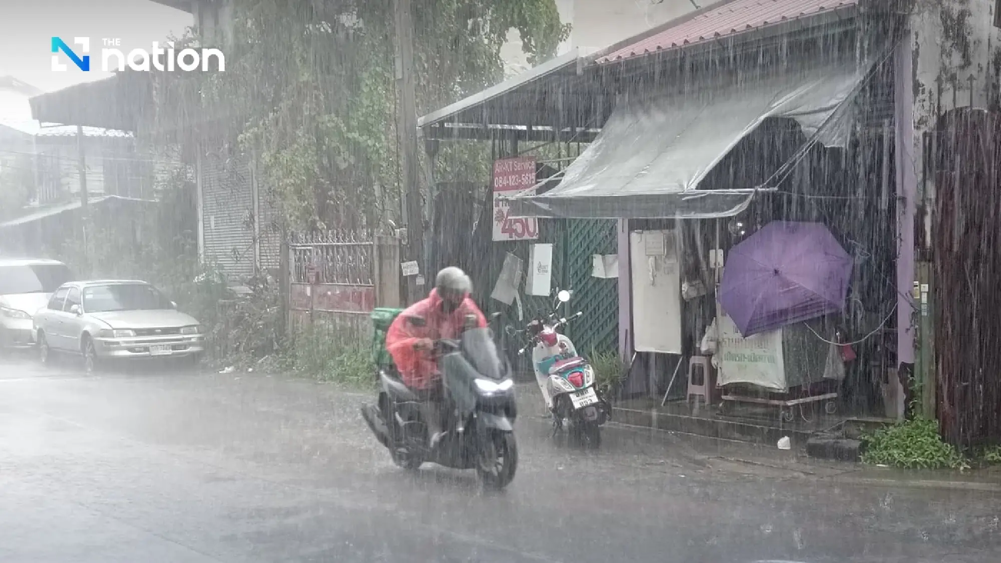 Thunderstorms, heavy rain, and gusty winds expected across Thailand