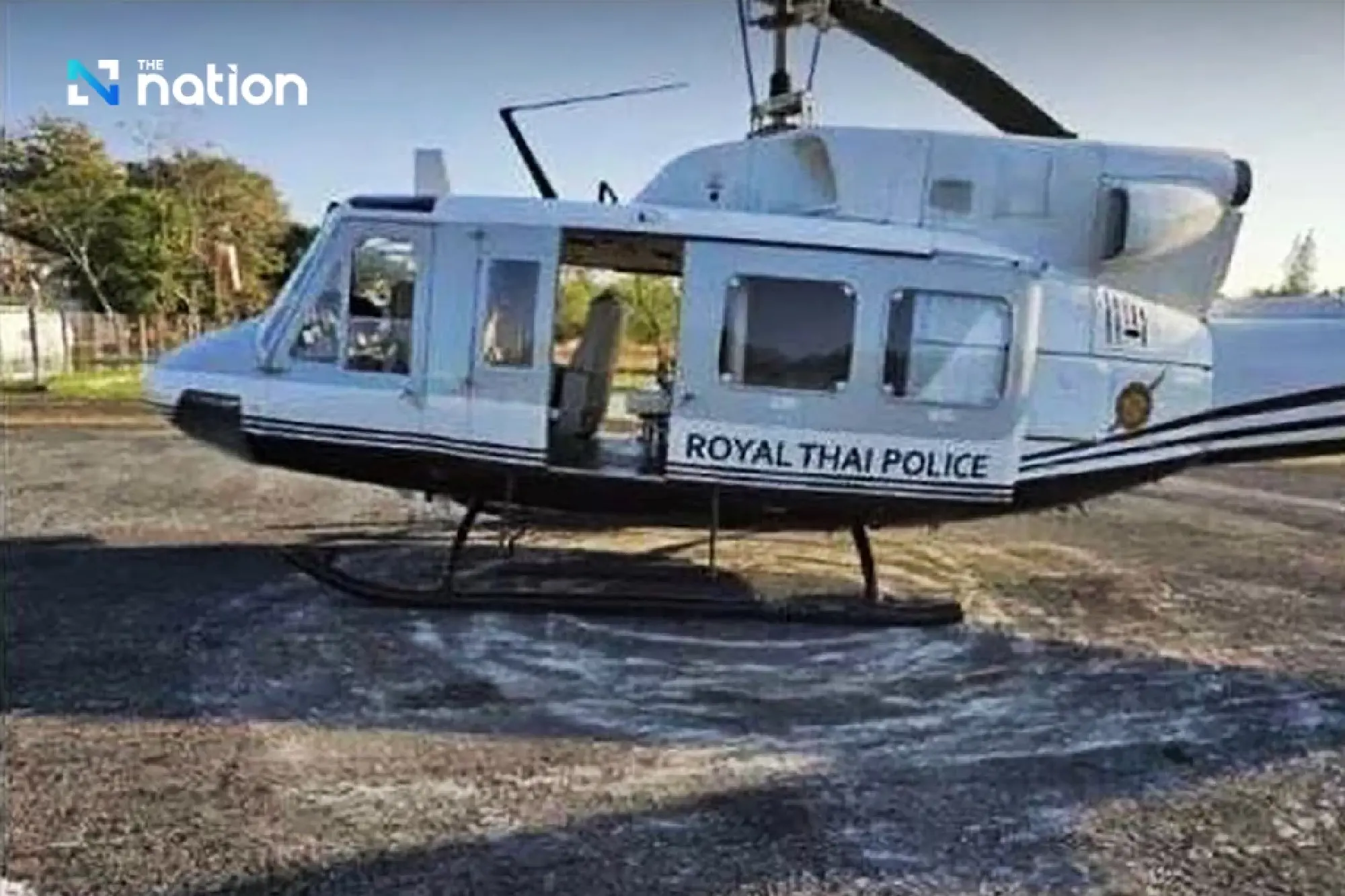 Four police officers transferred after Bell 212 helicopter crash in Prachuap Khiri Khan