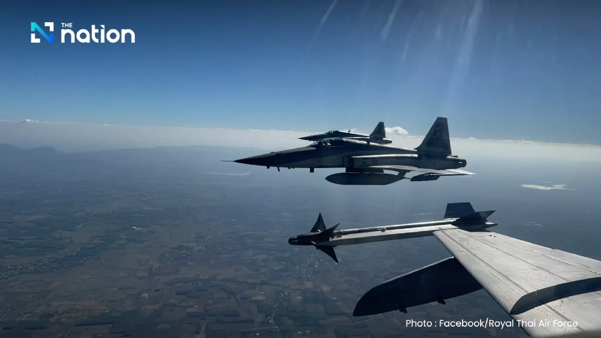 RTAF demonstrates combat readiness with F-5TH jets after border clash