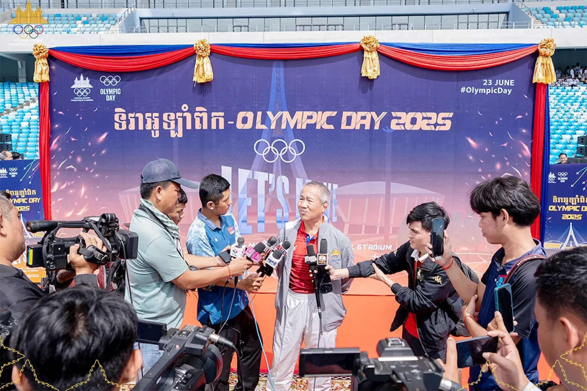 Cambodian official: Border dispute will not affect SEA Games campaign