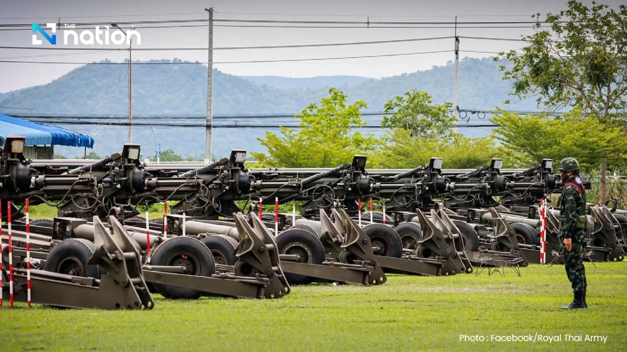 Thai Artillery Conducts Border Readiness Drills