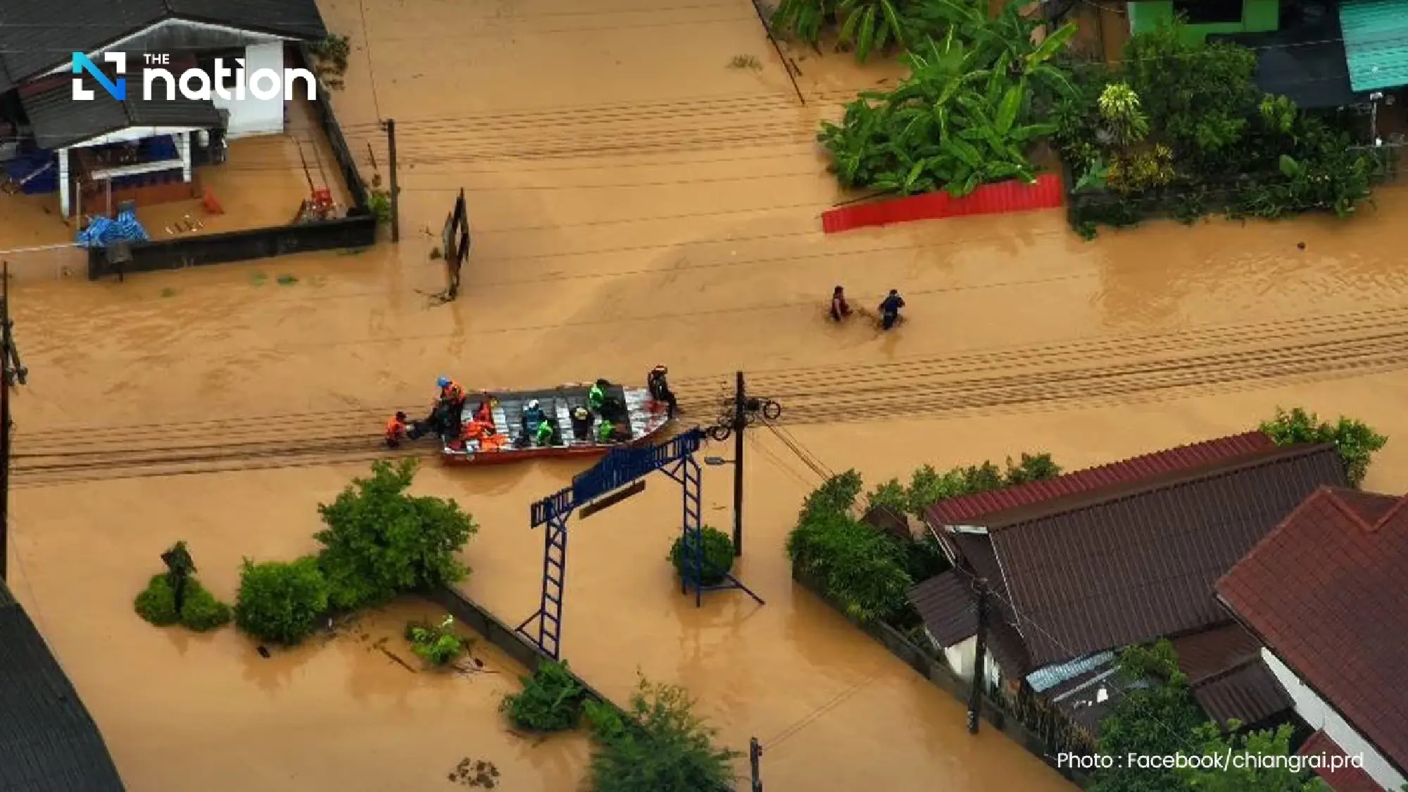 Flooding in Chiang Rai affects 4,405 households