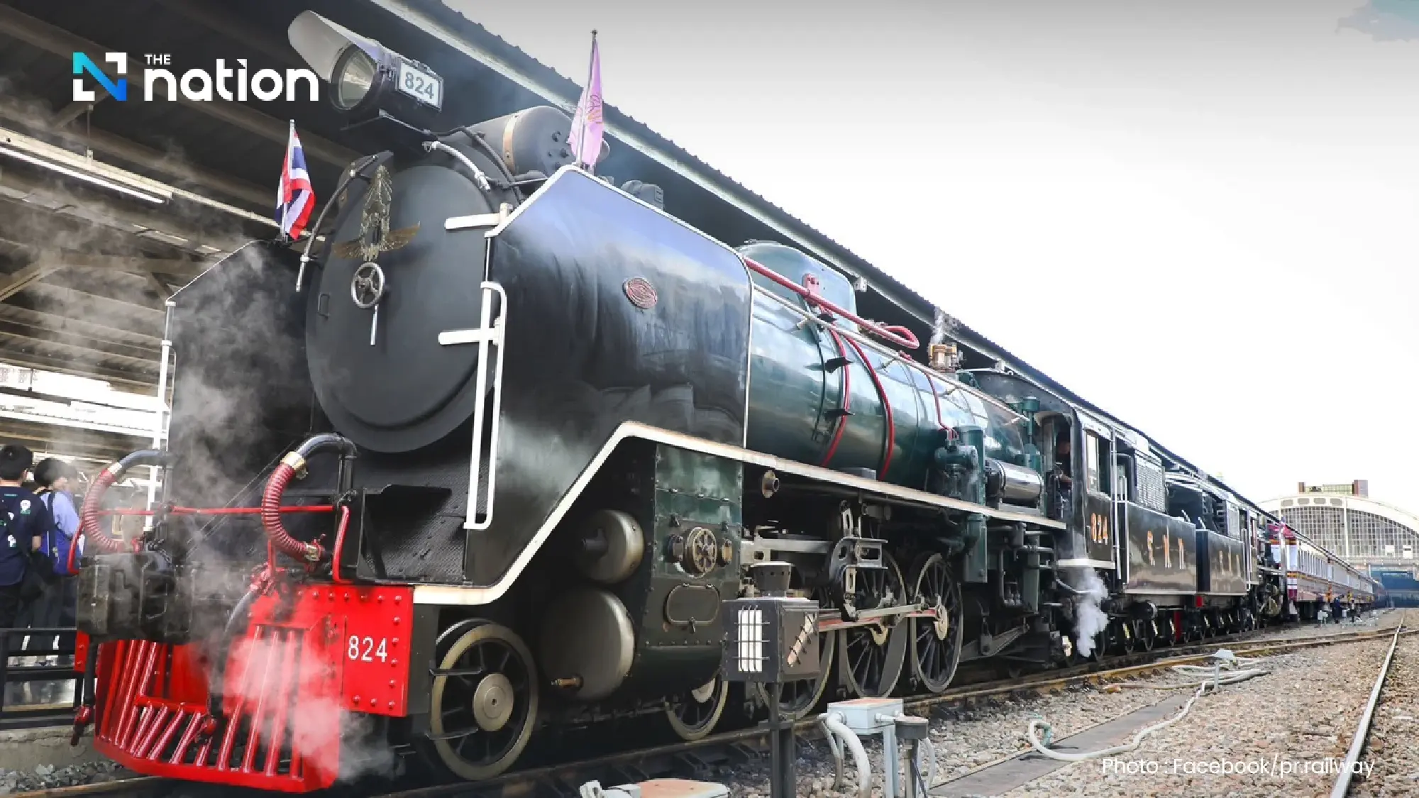Thai Royal Birthday Celebrated with Historic Steam Train Journey