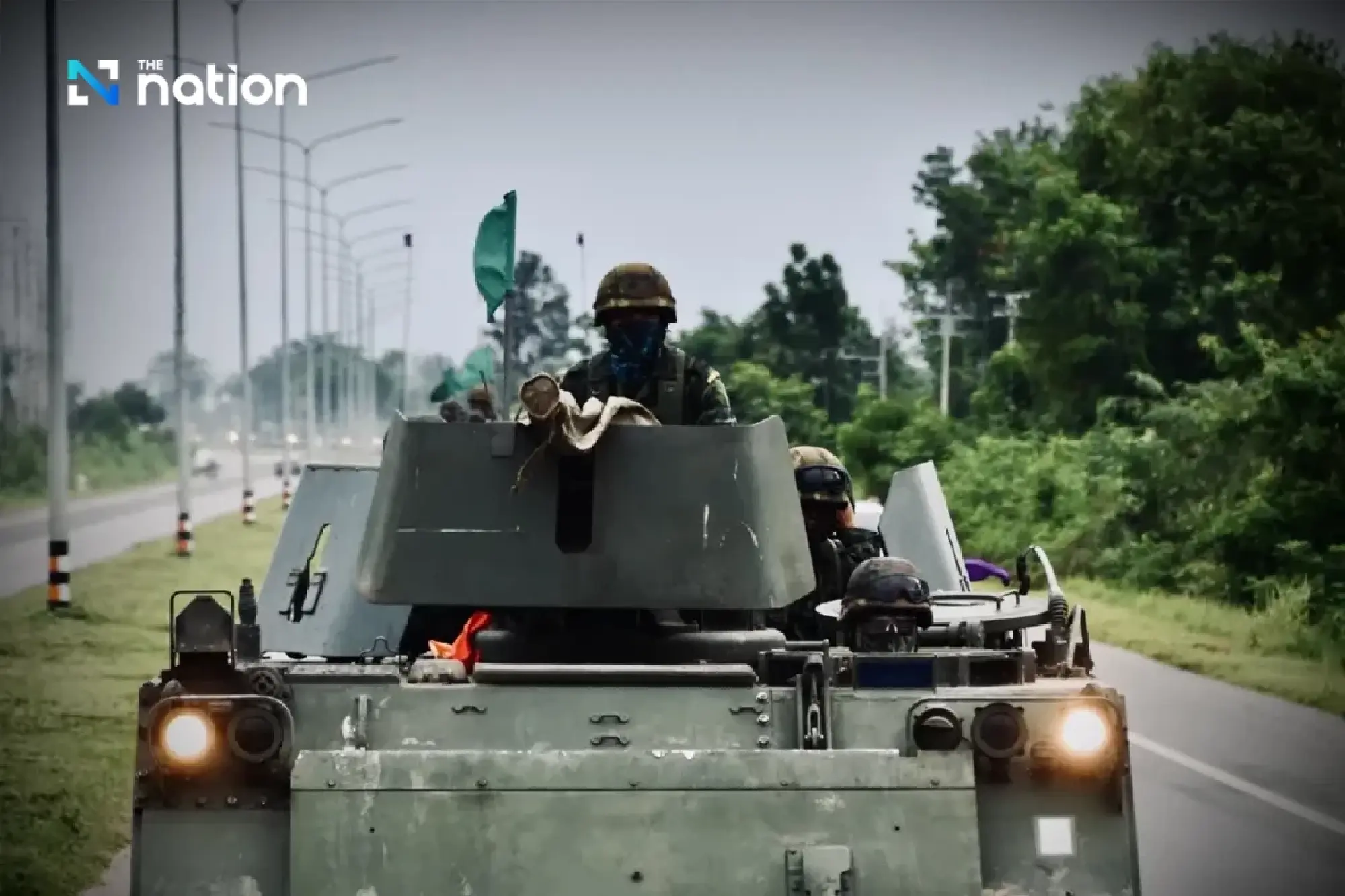 Burapha Taskforce commander inspects troop readiness to protect Sa Kaeo border