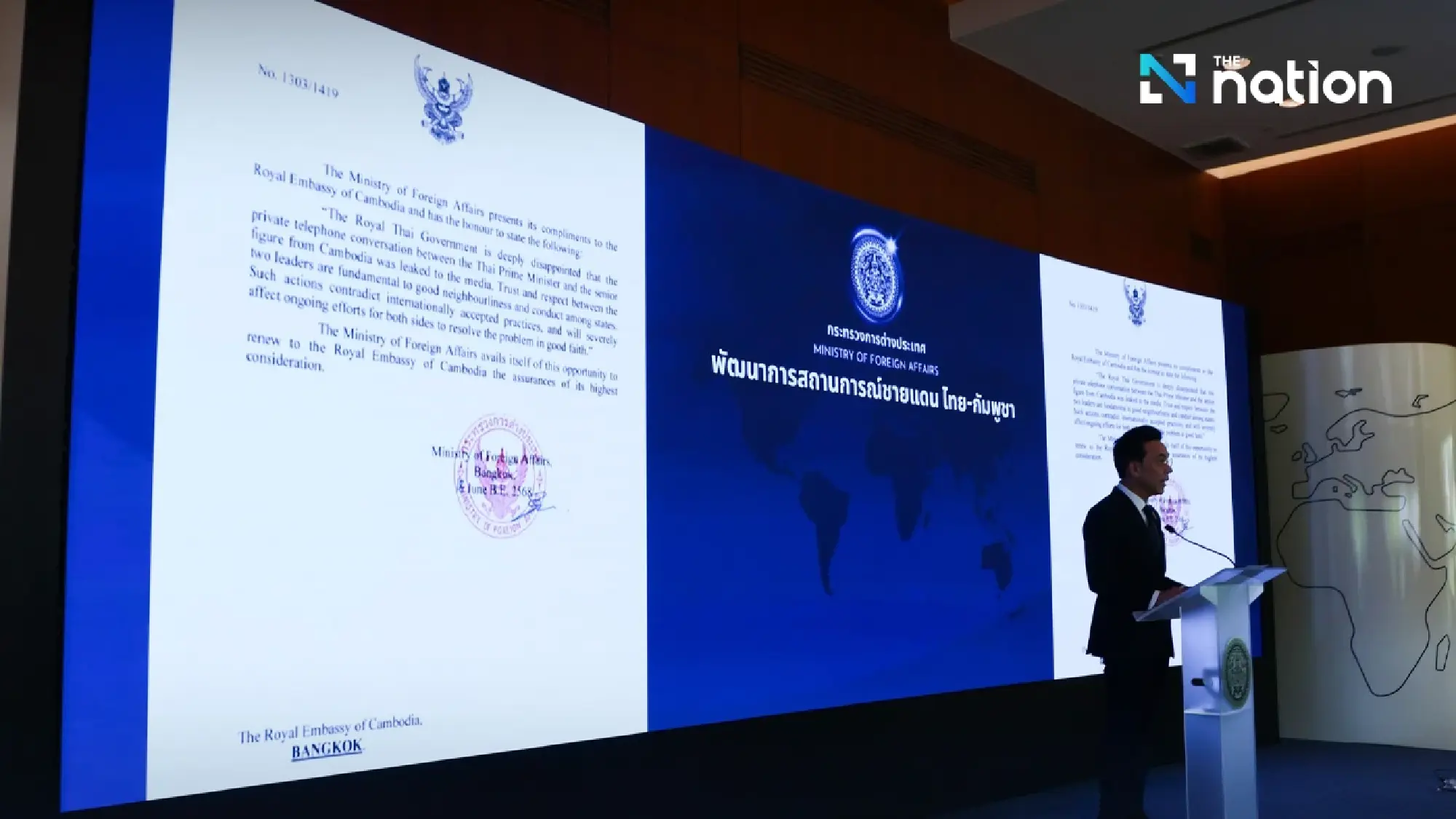 Thai FM summons Cambodian ambassador over leaked audio clip