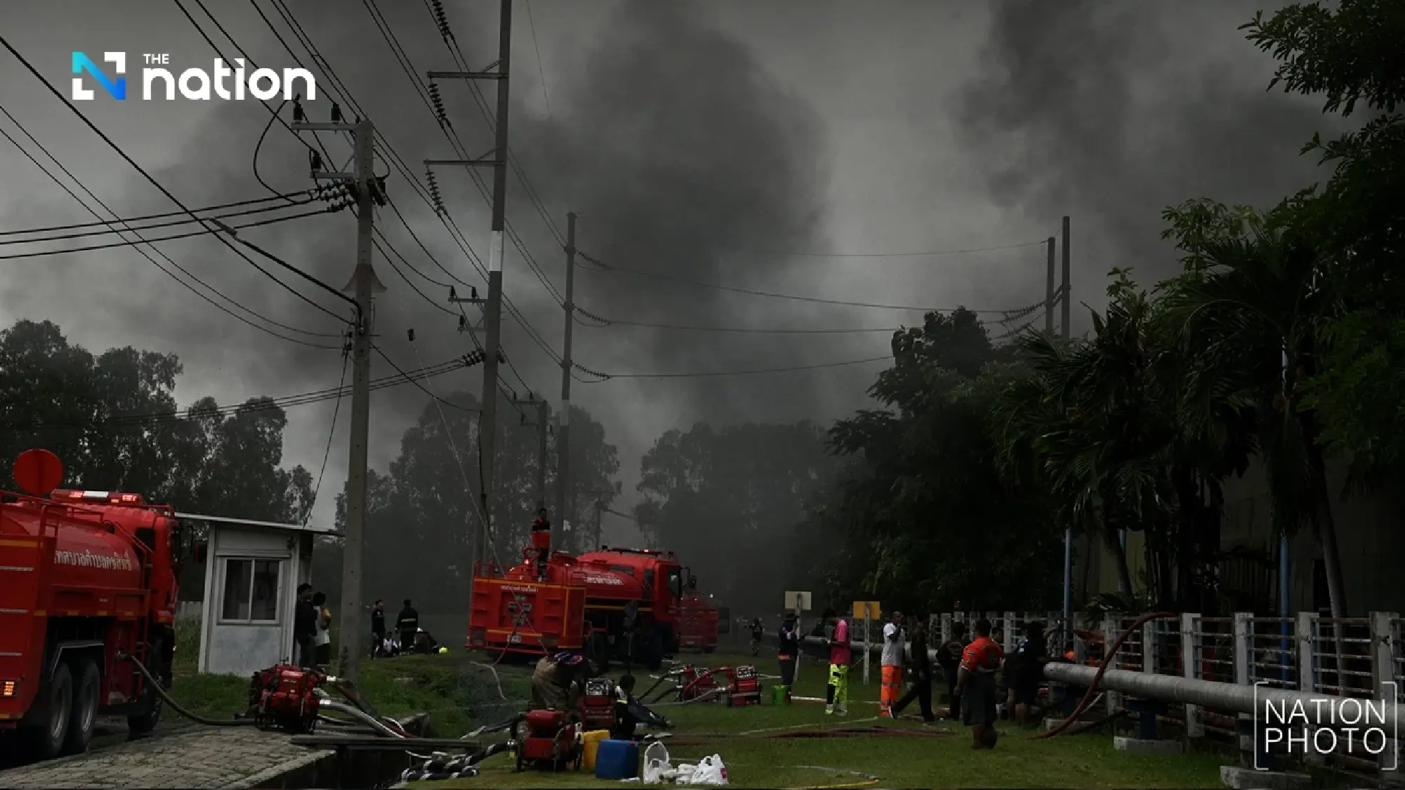 Fire engulfs Saraburi tissue paper factory, multiple feared dead