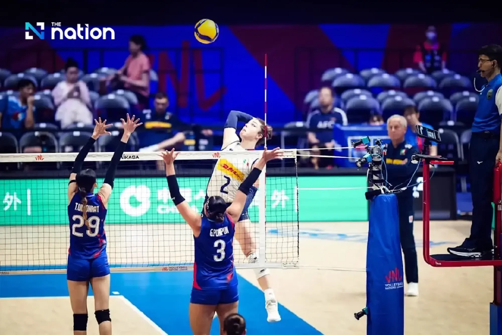 Thailand loses to Italy 0-3 in second match of VNL 2025 Week 2
