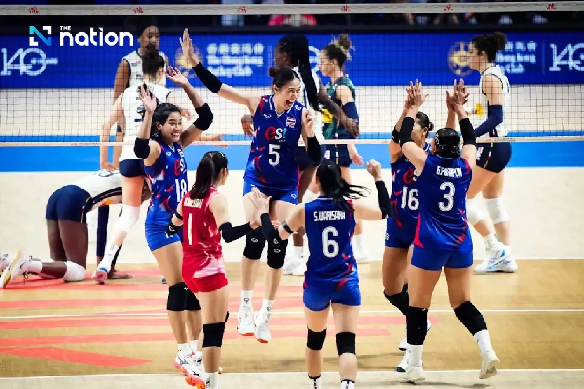Thailand loses to Italy 0-3 in second match of VNL 2025 Week 2