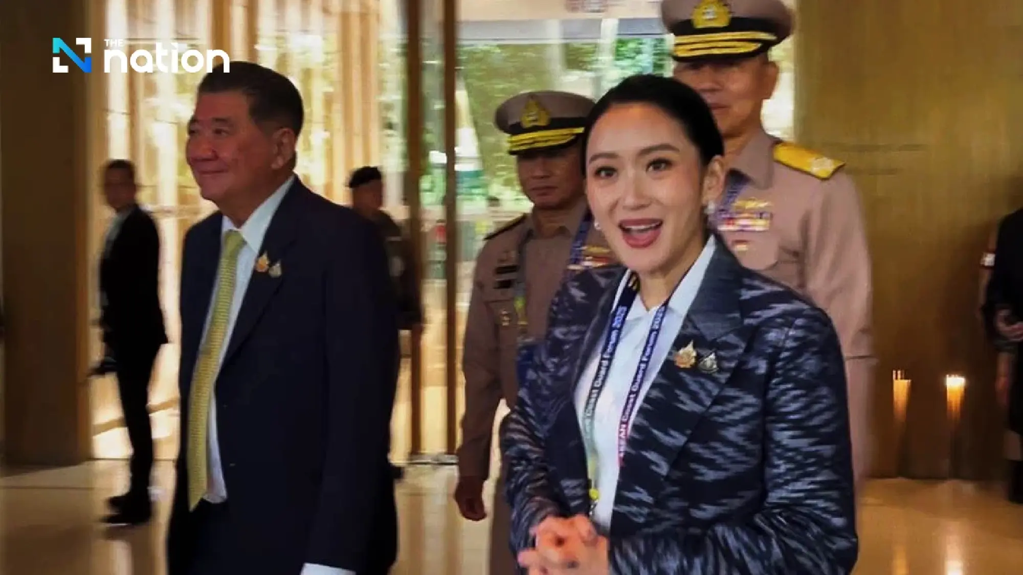 Paetongtarn silent on Bhumjaithai’s censure move and Hun Sen’s leadership forecast