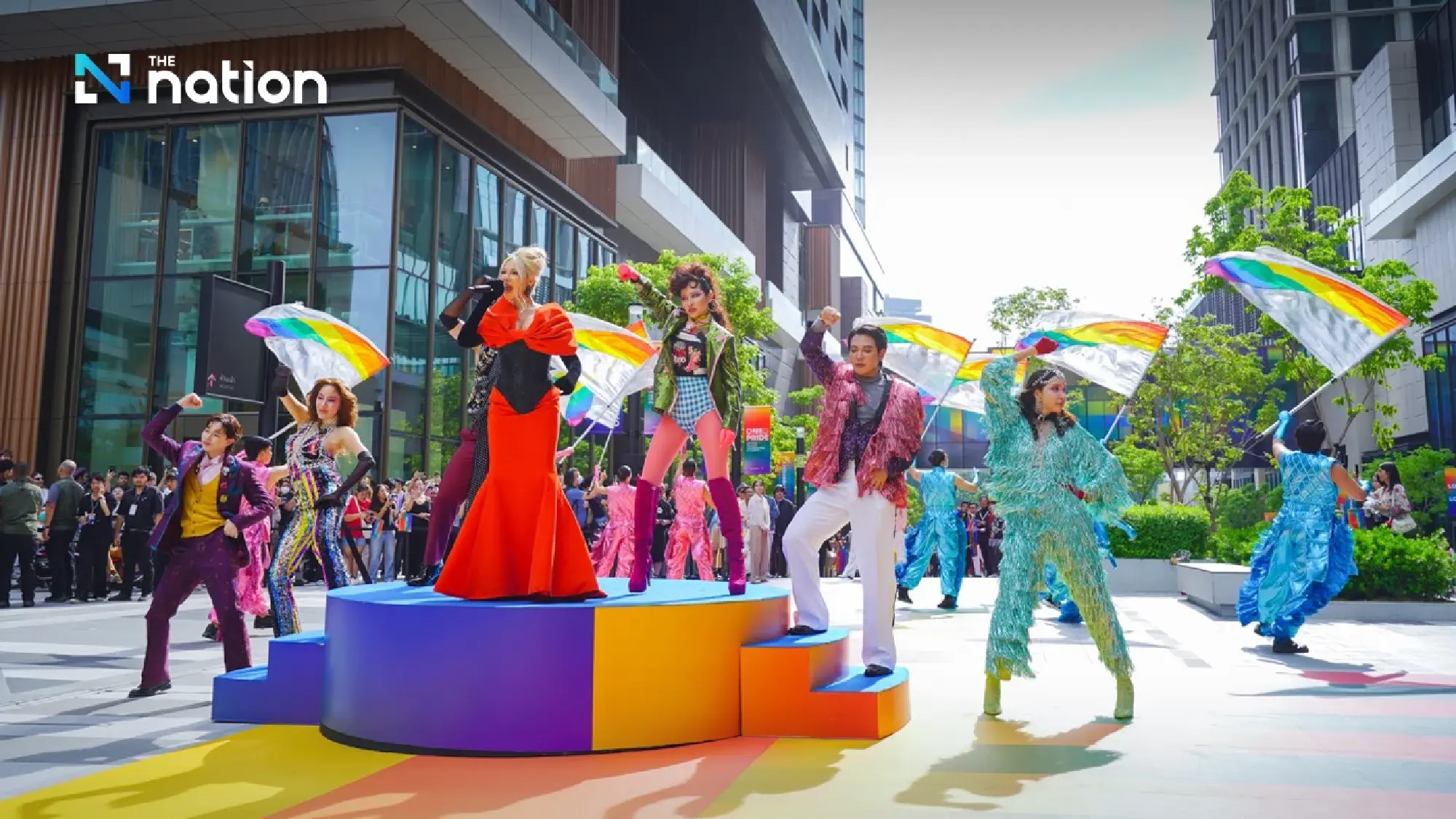 One Bangkok Transforms Into a Haven of Equality for Pride Month Celebration