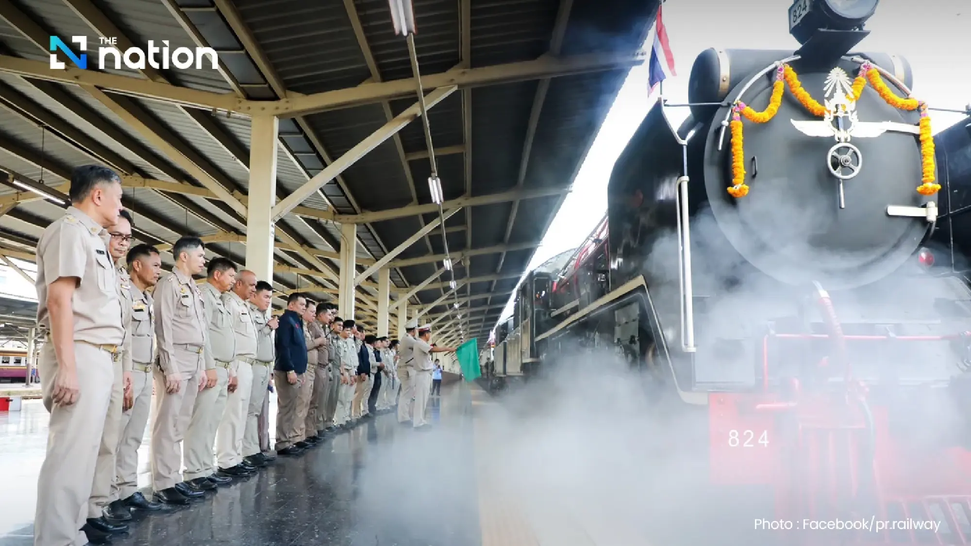 Thai Royal Birthday Celebrated with Historic Steam Train Journey