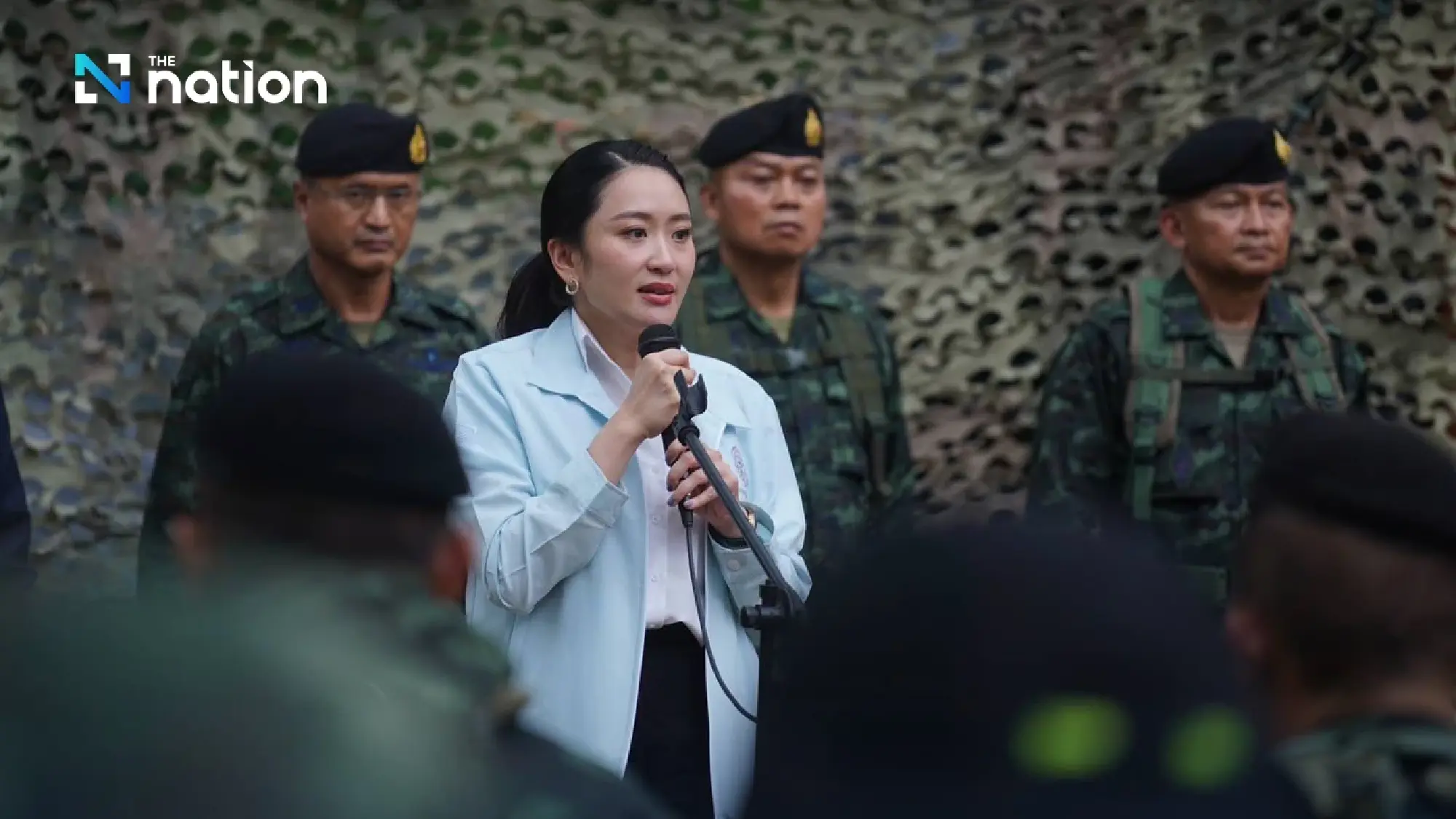 PM thanks military for dedication to Thai-Cambodian border security