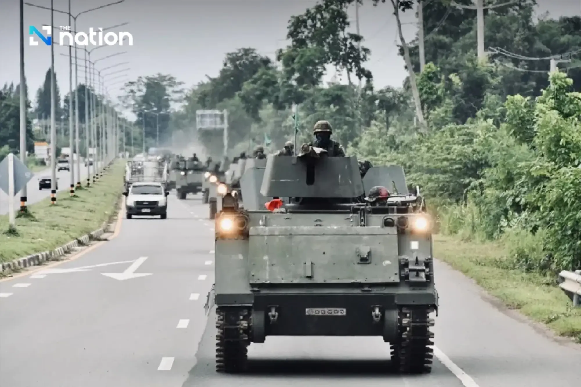 Burapha Taskforce commander inspects troop readiness to protect Sa Kaeo border