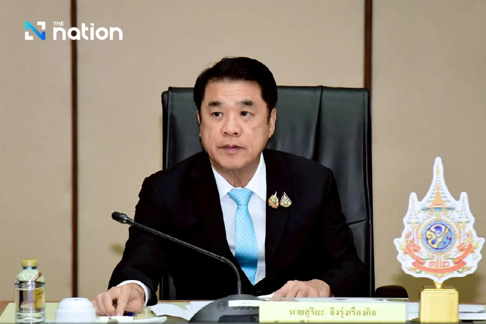 Transport Minister Suriya Jungrungreangkit 