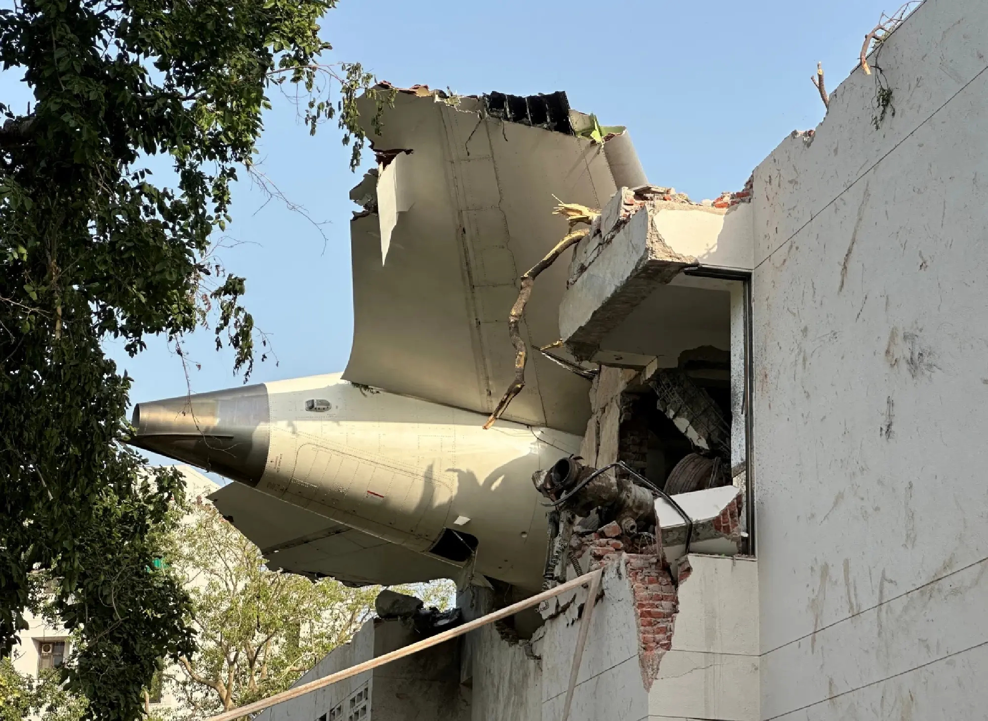 More than 100 killed as Air India plane with 242 on board crashes near Ahmedabad