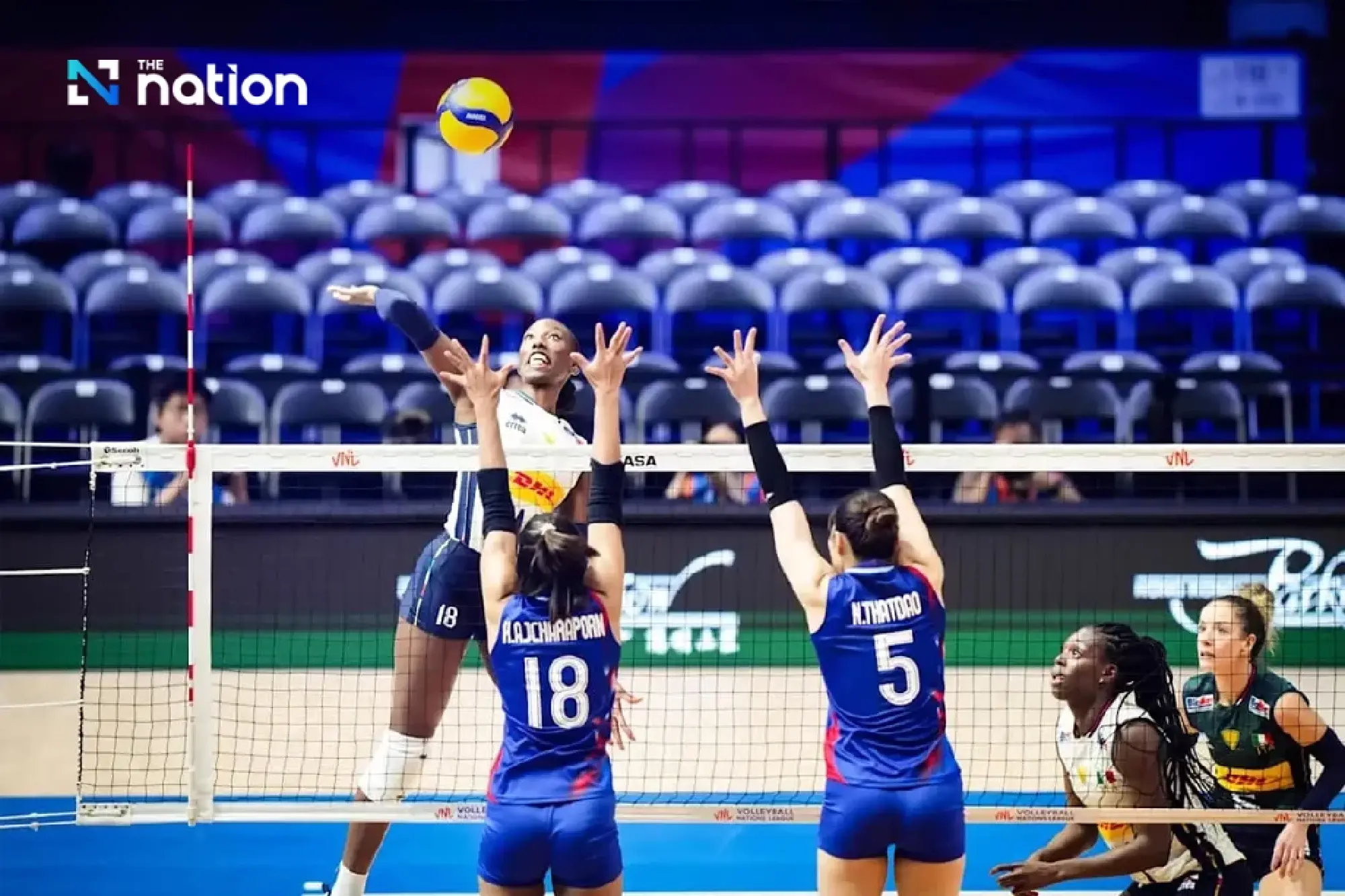 Thailand loses to Italy 0-3 in second match of VNL 2025 Week 2