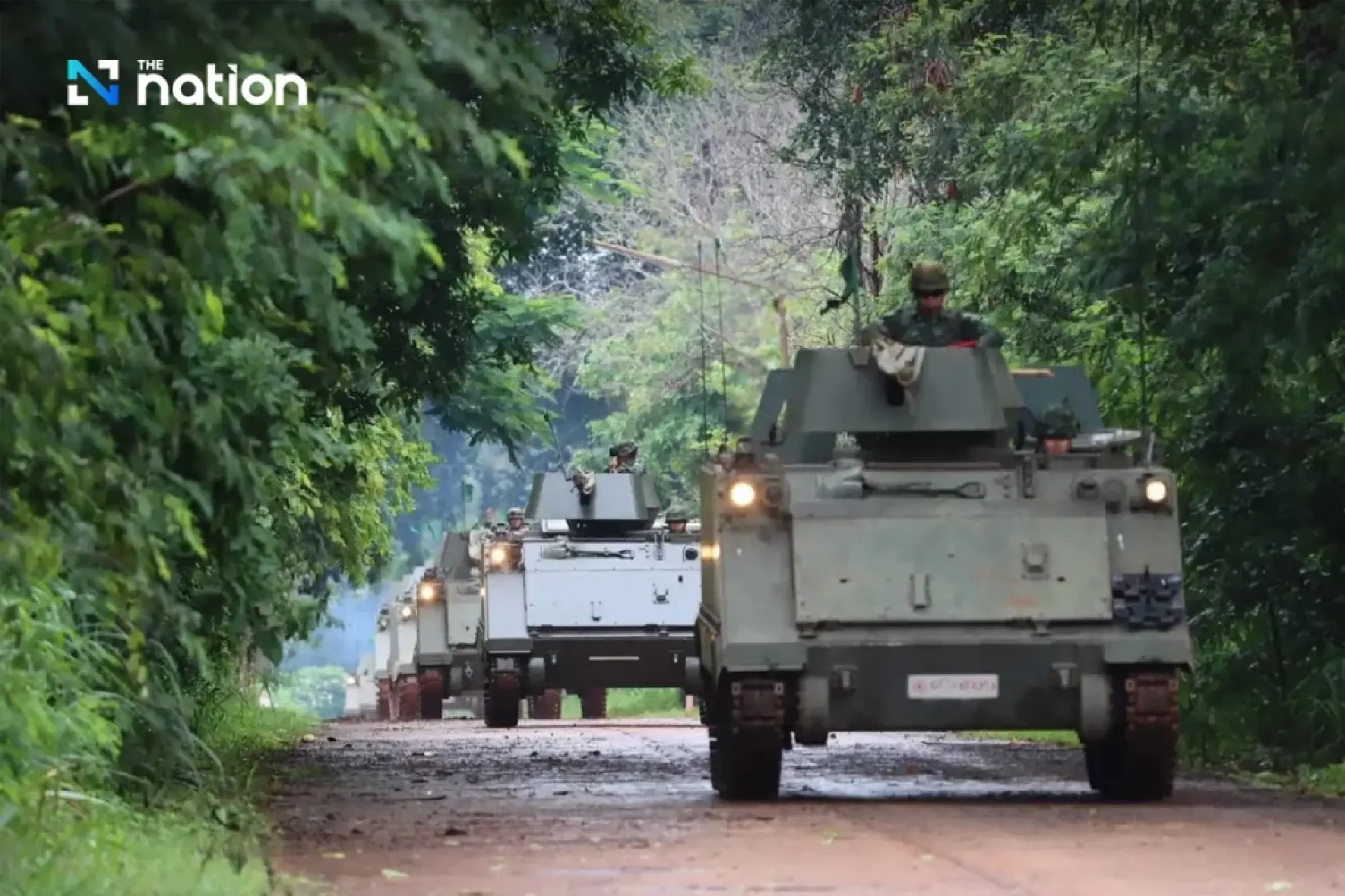 Burapha Taskforce commander inspects troop readiness to protect Sa Kaeo border