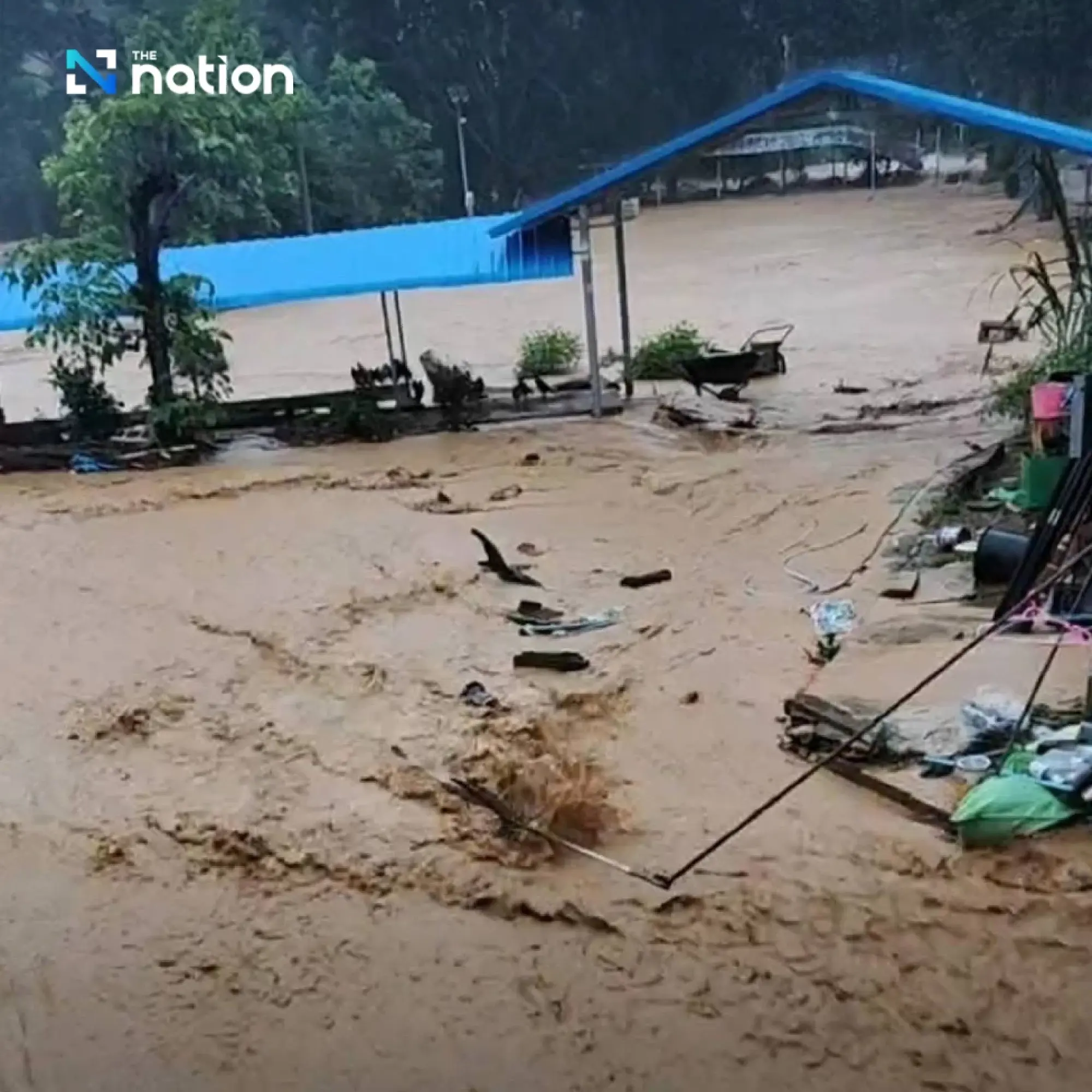 Irrigation Department on high alert as record rainfall lashes Nan, Chiang Rai 