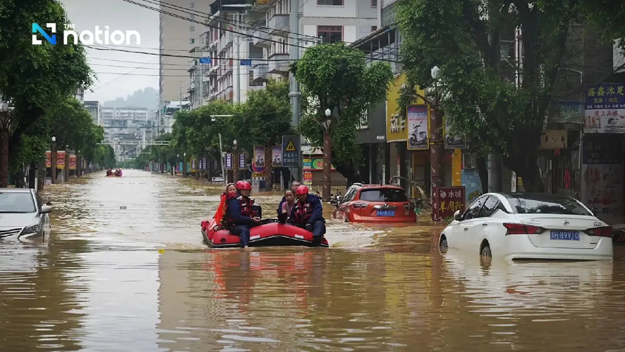 Floods in China claim six lives and displace thousands amid climate change impacts