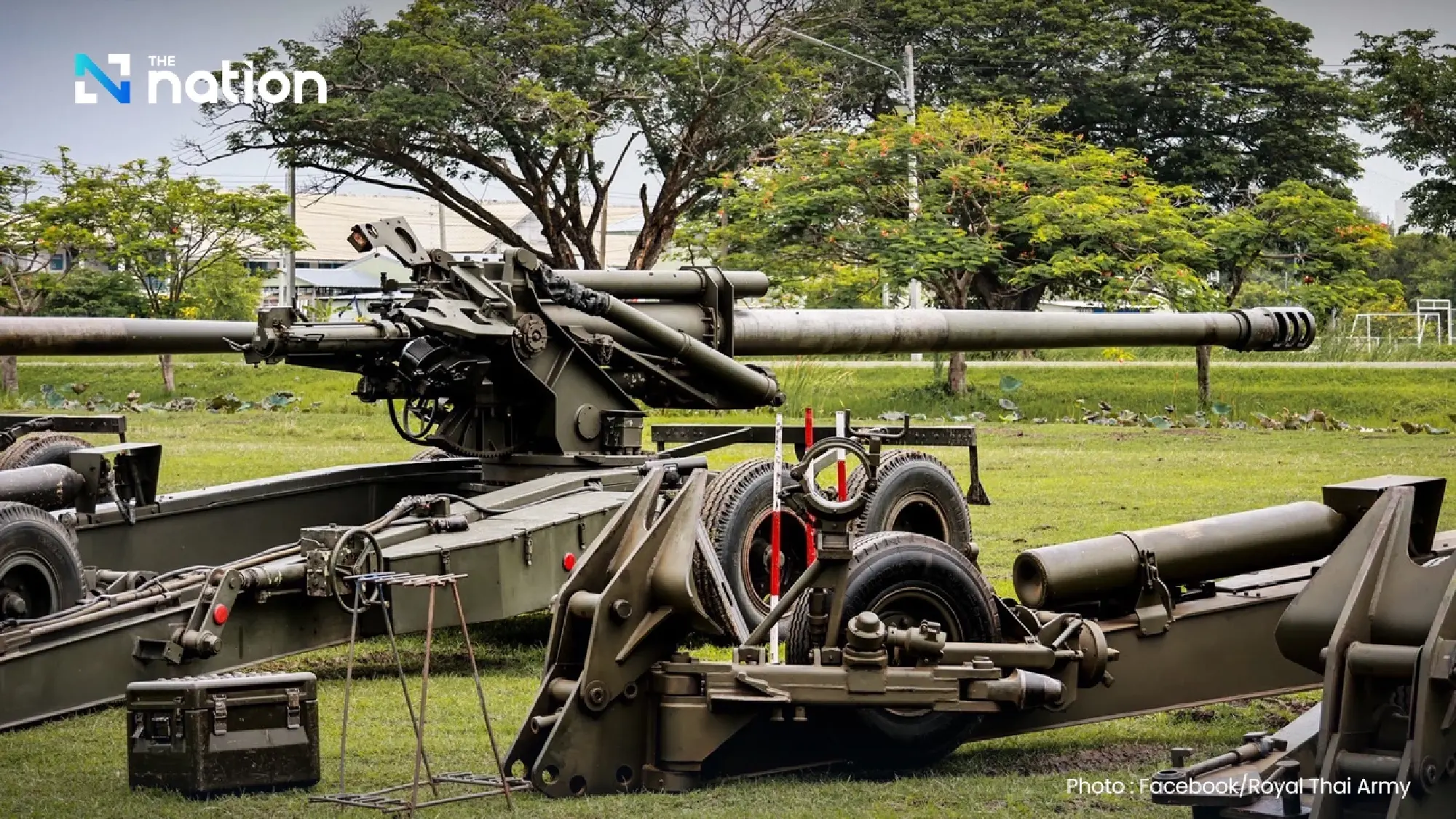 Thai Artillery Conducts Border Readiness Drills
