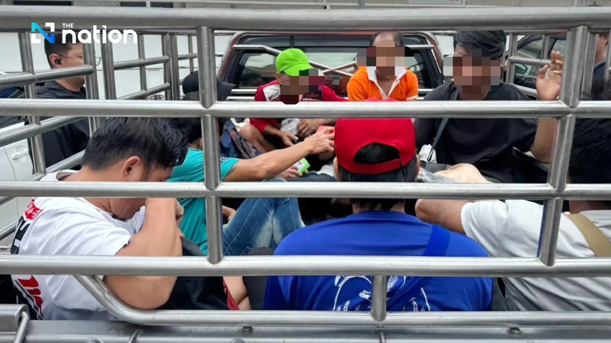 Police detain 8 foreign nationals near protest site for questioning over suspicious activity