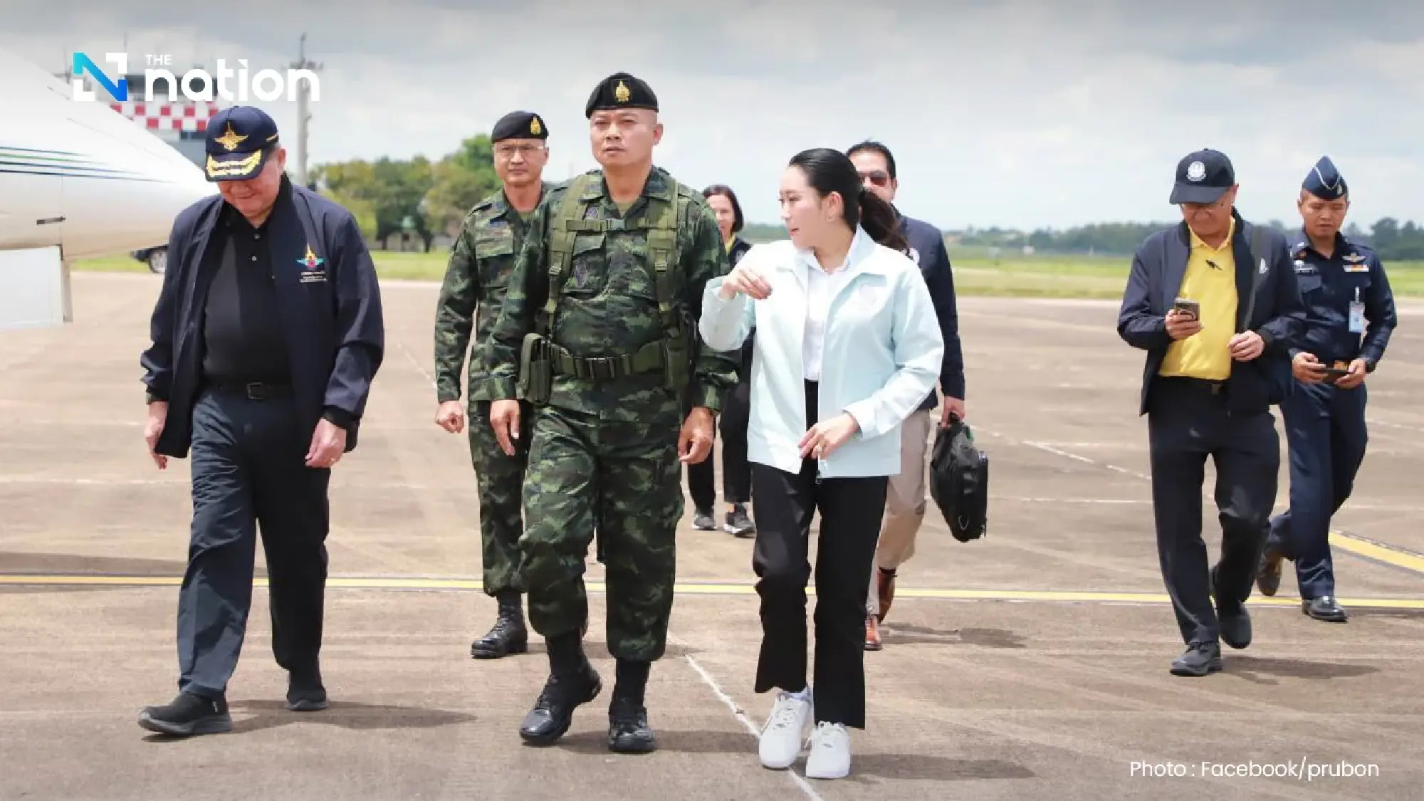 PM thanks military for dedication to Thai-Cambodian border security