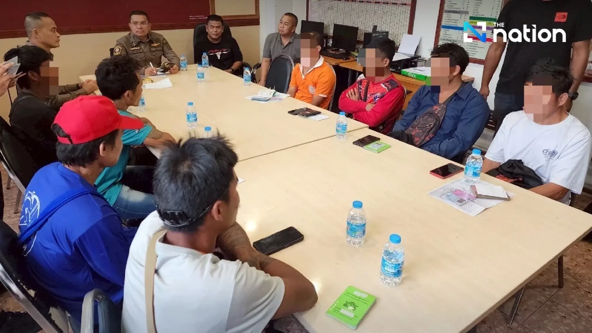 Police detain 8 foreign nationals near protest site for questioning over suspicious activity