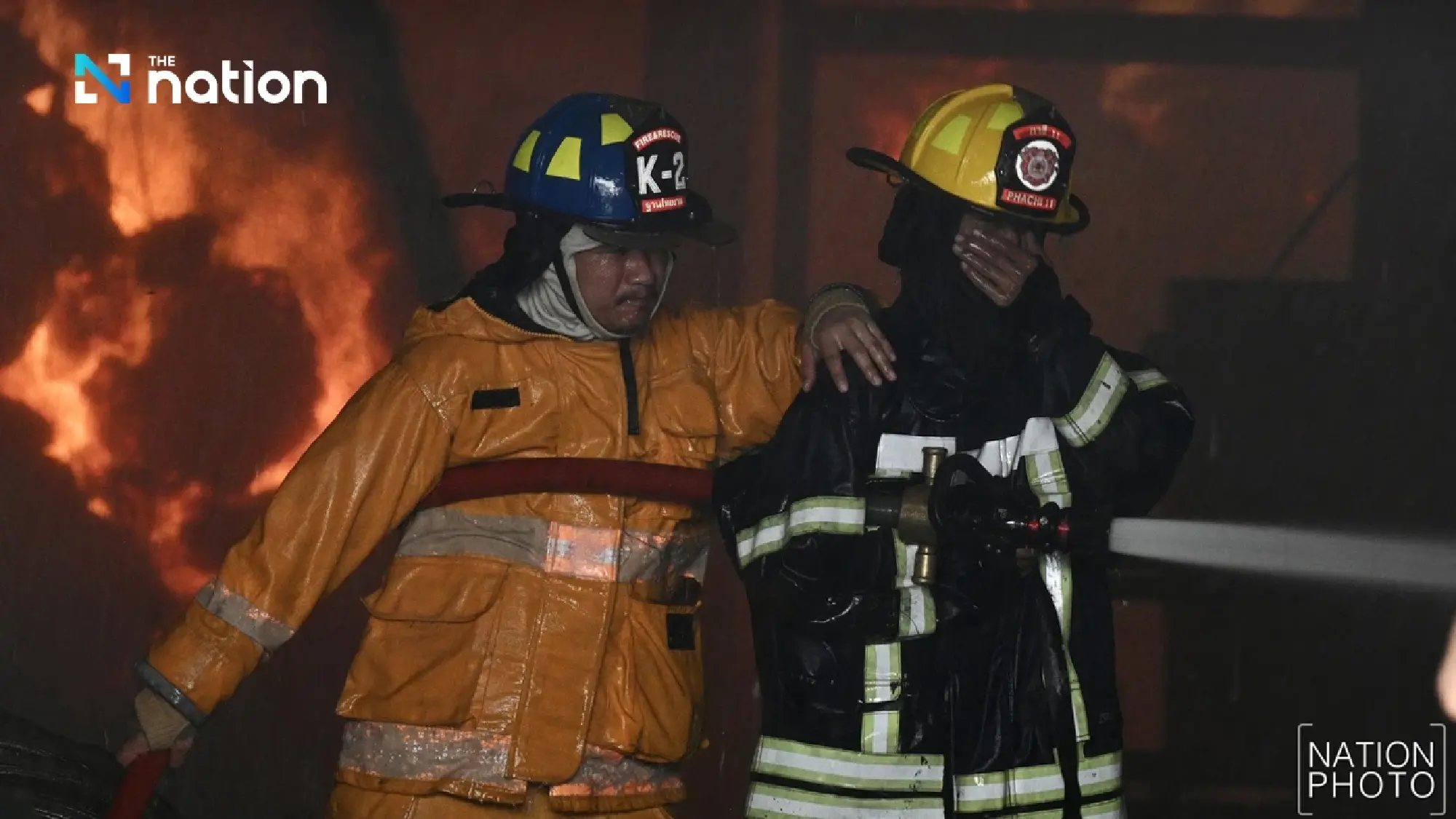 Fire engulfs Saraburi tissue paper factory, multiple feared dead