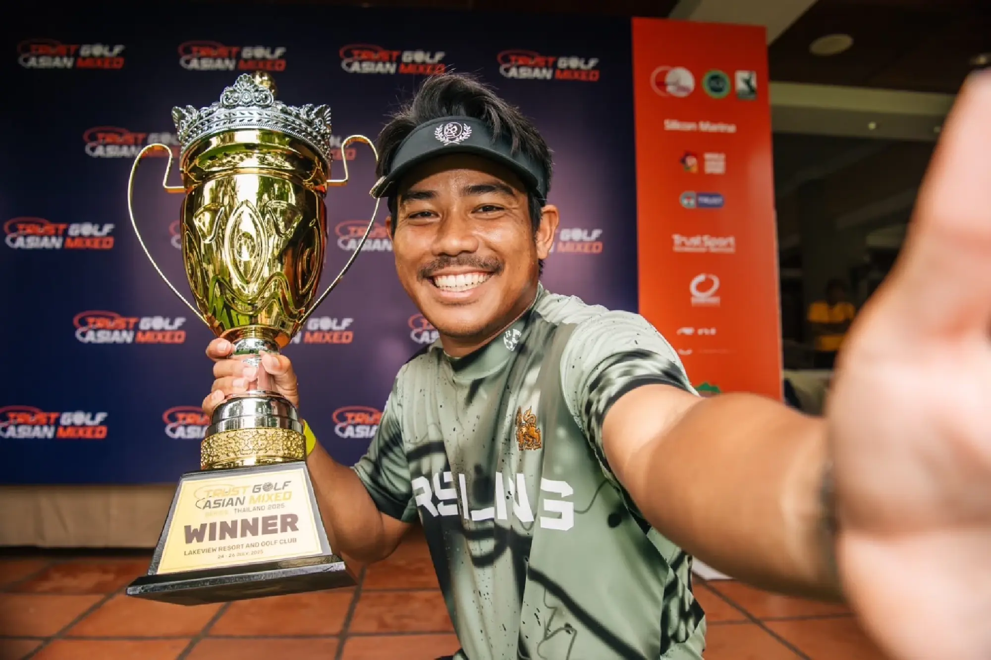 Late Charge Lifts Thanyakorn Past Sarut to Win TrustGolf Asian Mixed Title