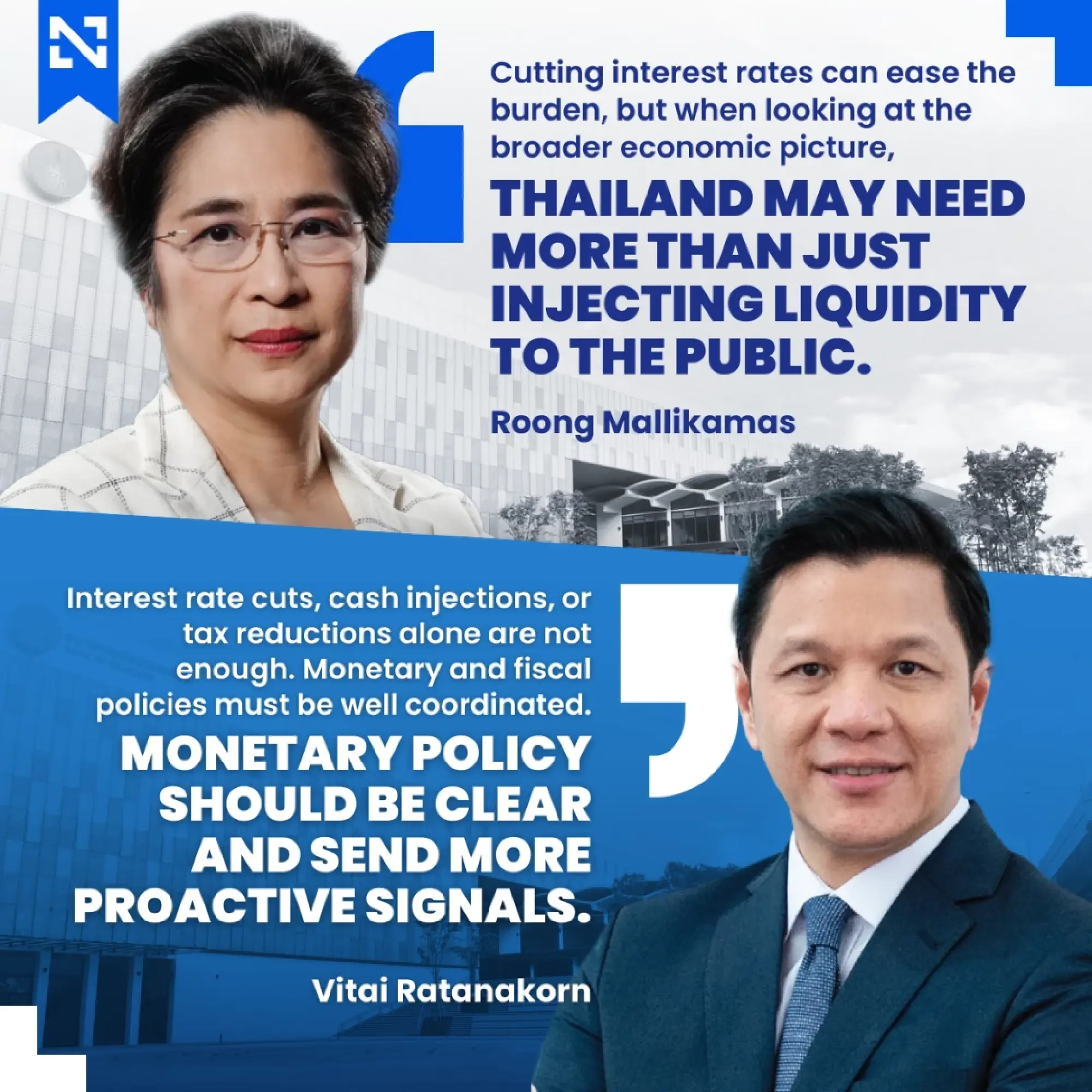 Final two candidates for Bank of Thailand governorship reveal debt strategies amid economic uncertainty