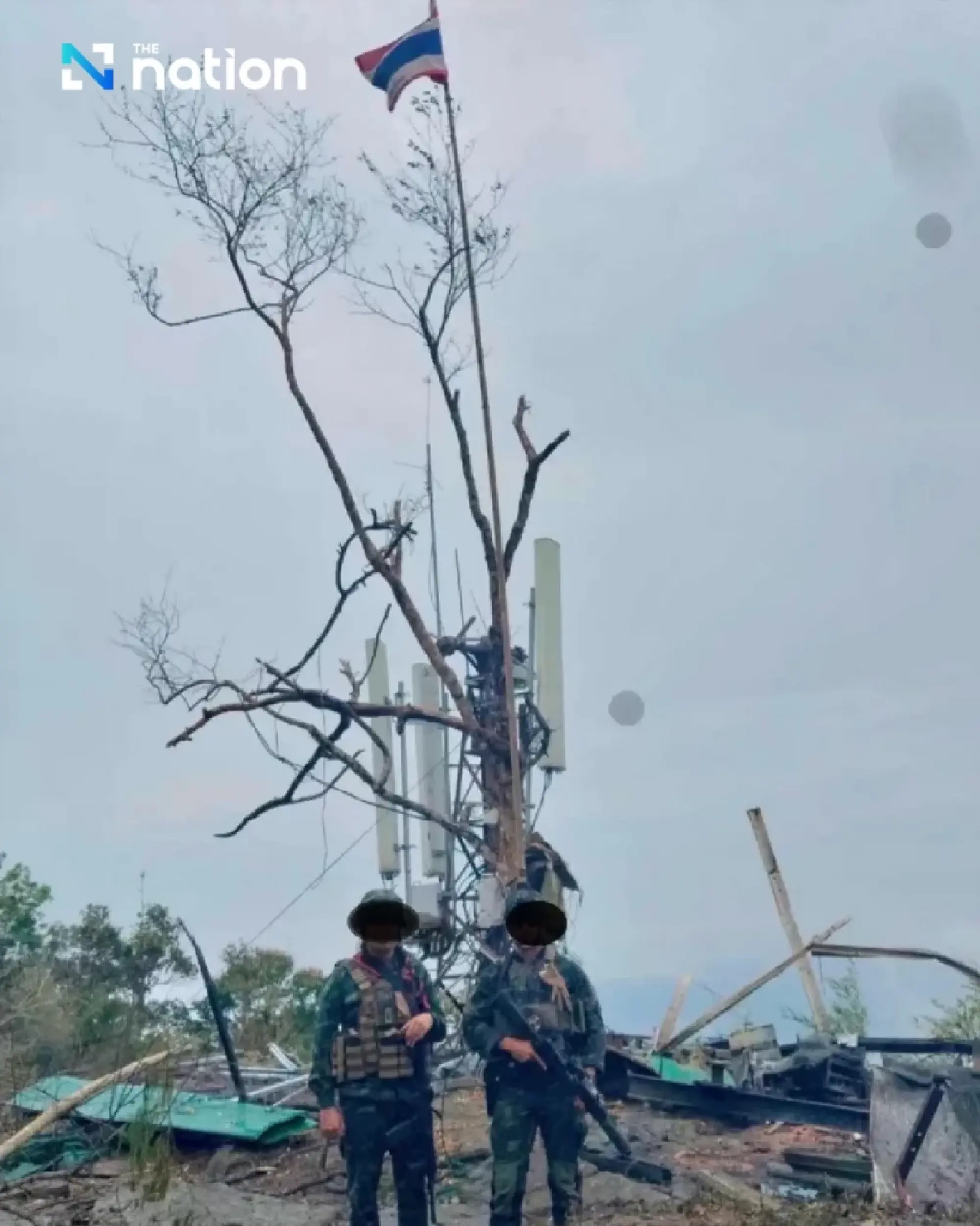 Thai troops secure Phu Ma Kua, raise the national flag after Cambodian assaults