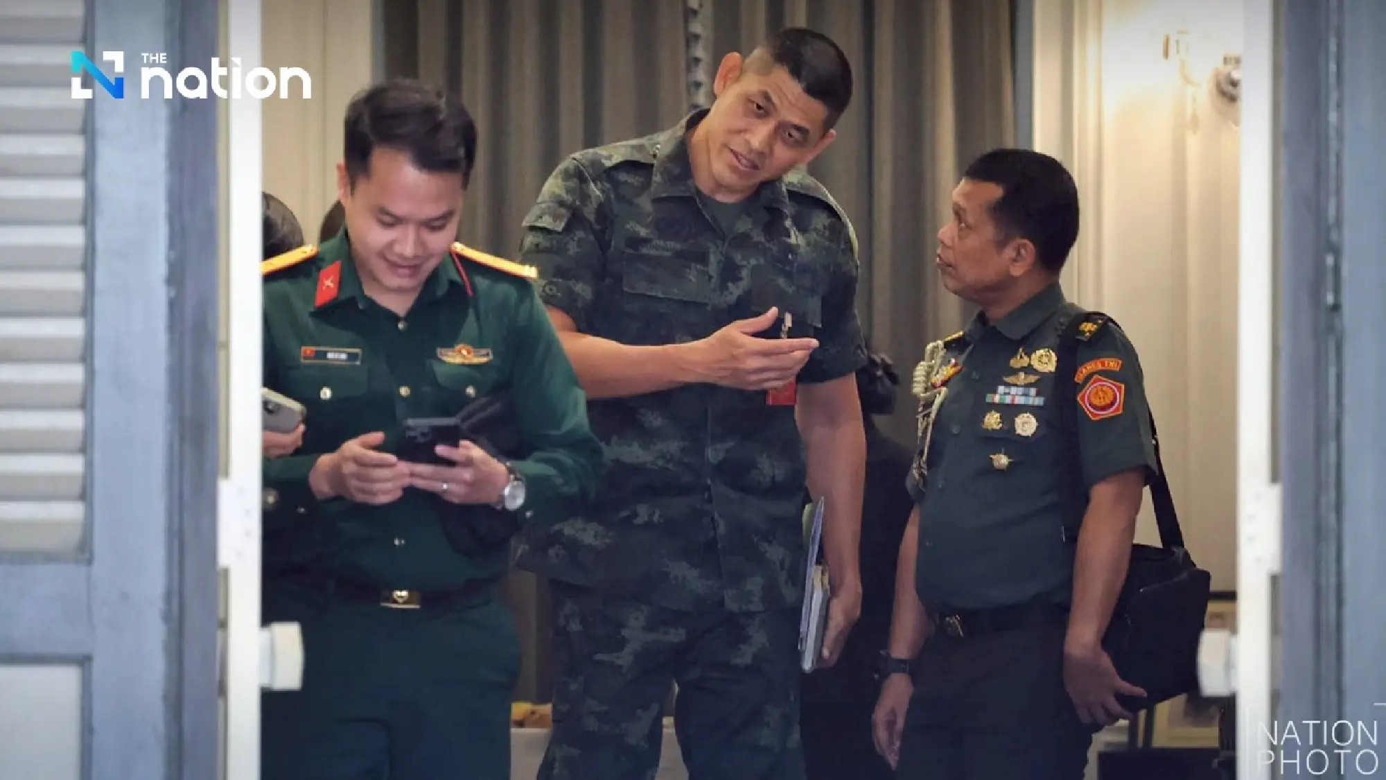 Thai Army briefs military attachés on border incident after landmine explosion injures three soldiers
