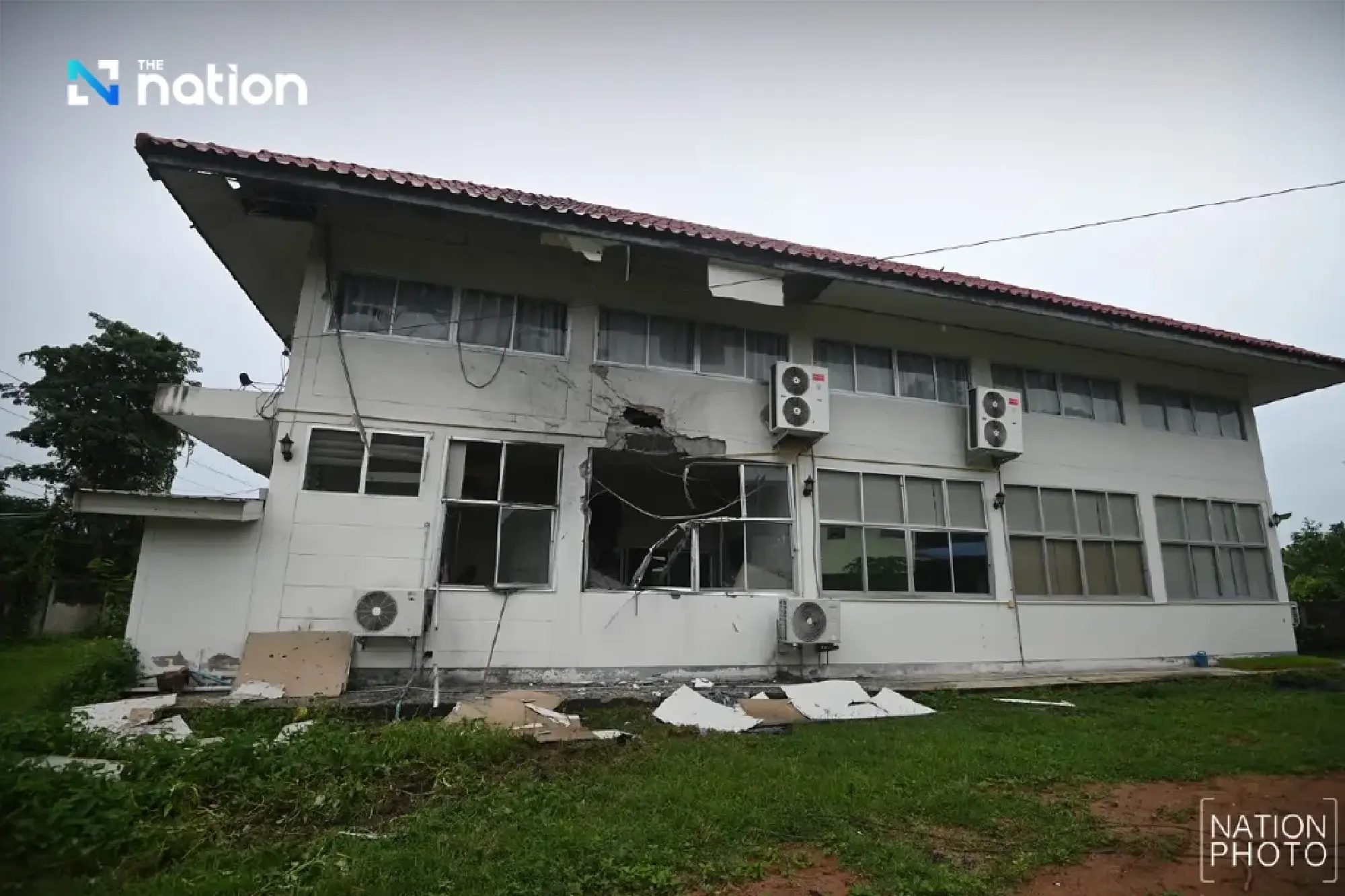 Cambodian shell hits Si Sa Ket hospital, causes major damage