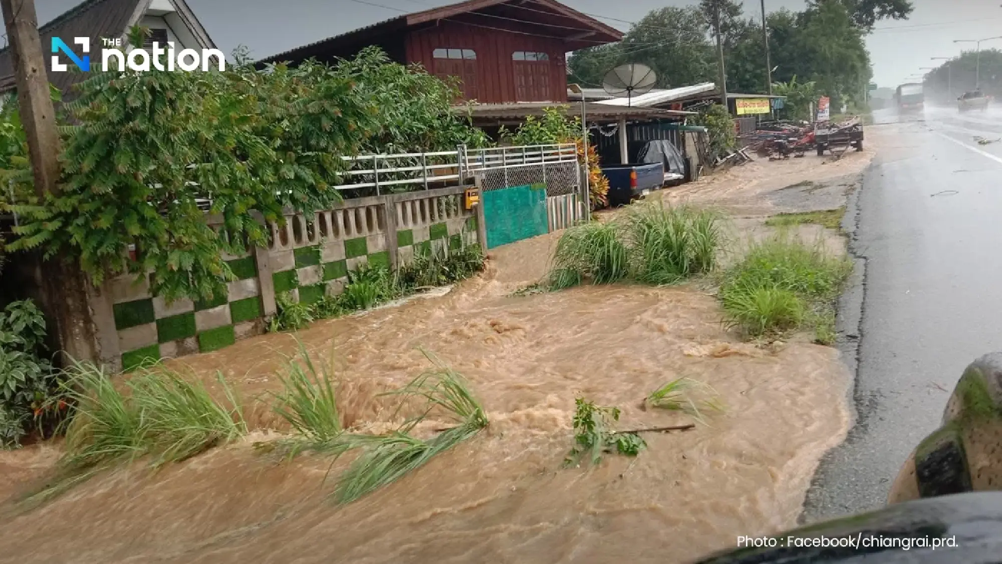 Flash flood and landslide warning issued for Phu Chi Fa National Park as heavy rain continues