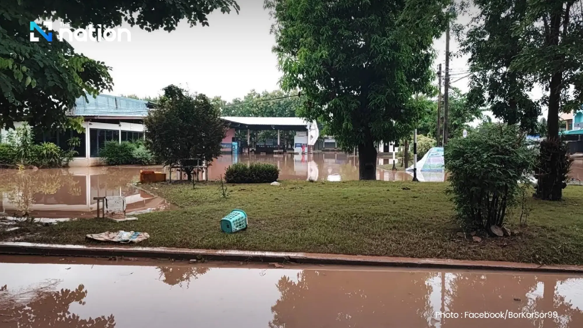Tropical Storm Wipha Halts Bus Services to Northern Thailand