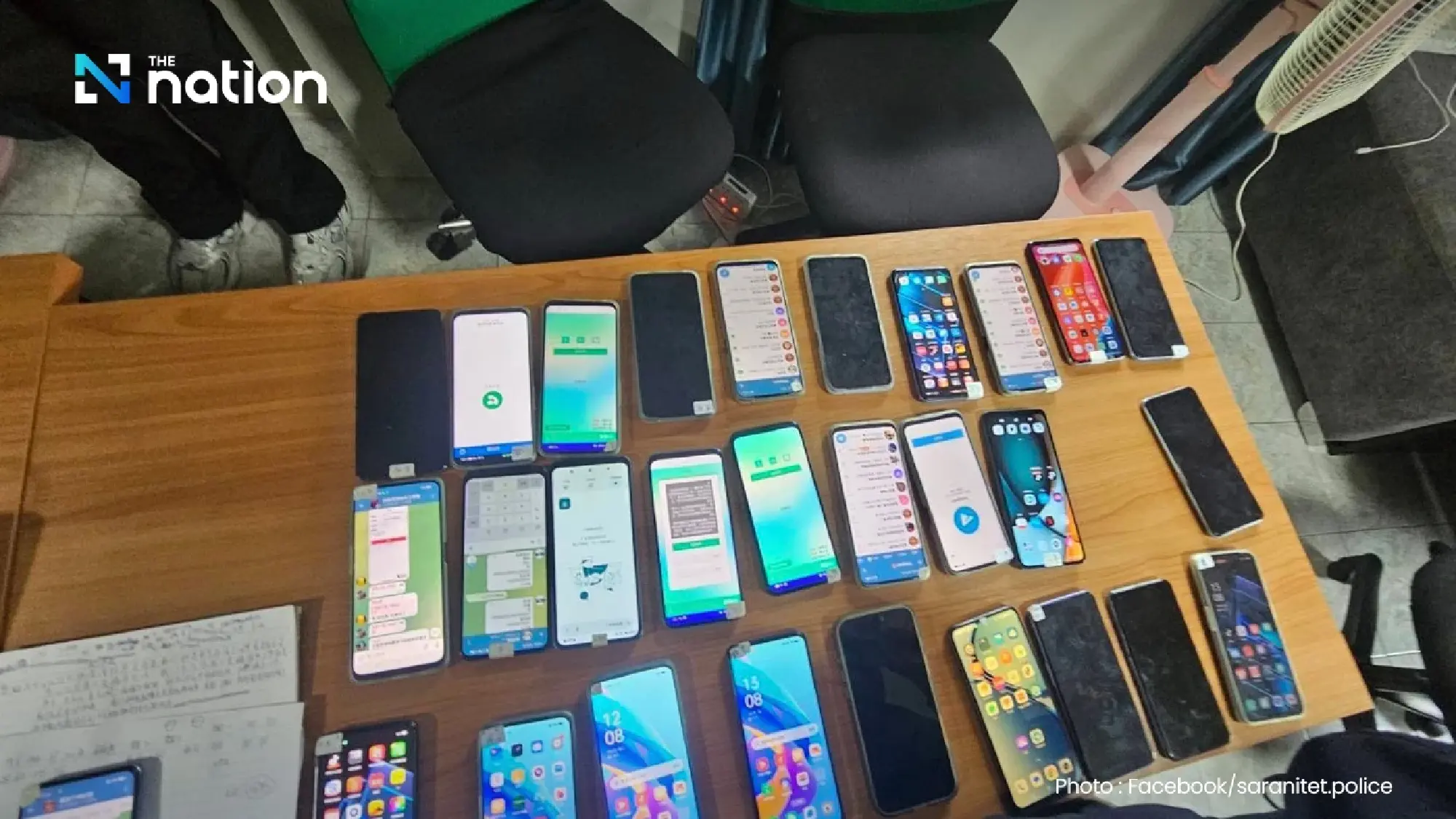Chiang Mai police dismantle two Chinese-led online fraud rings