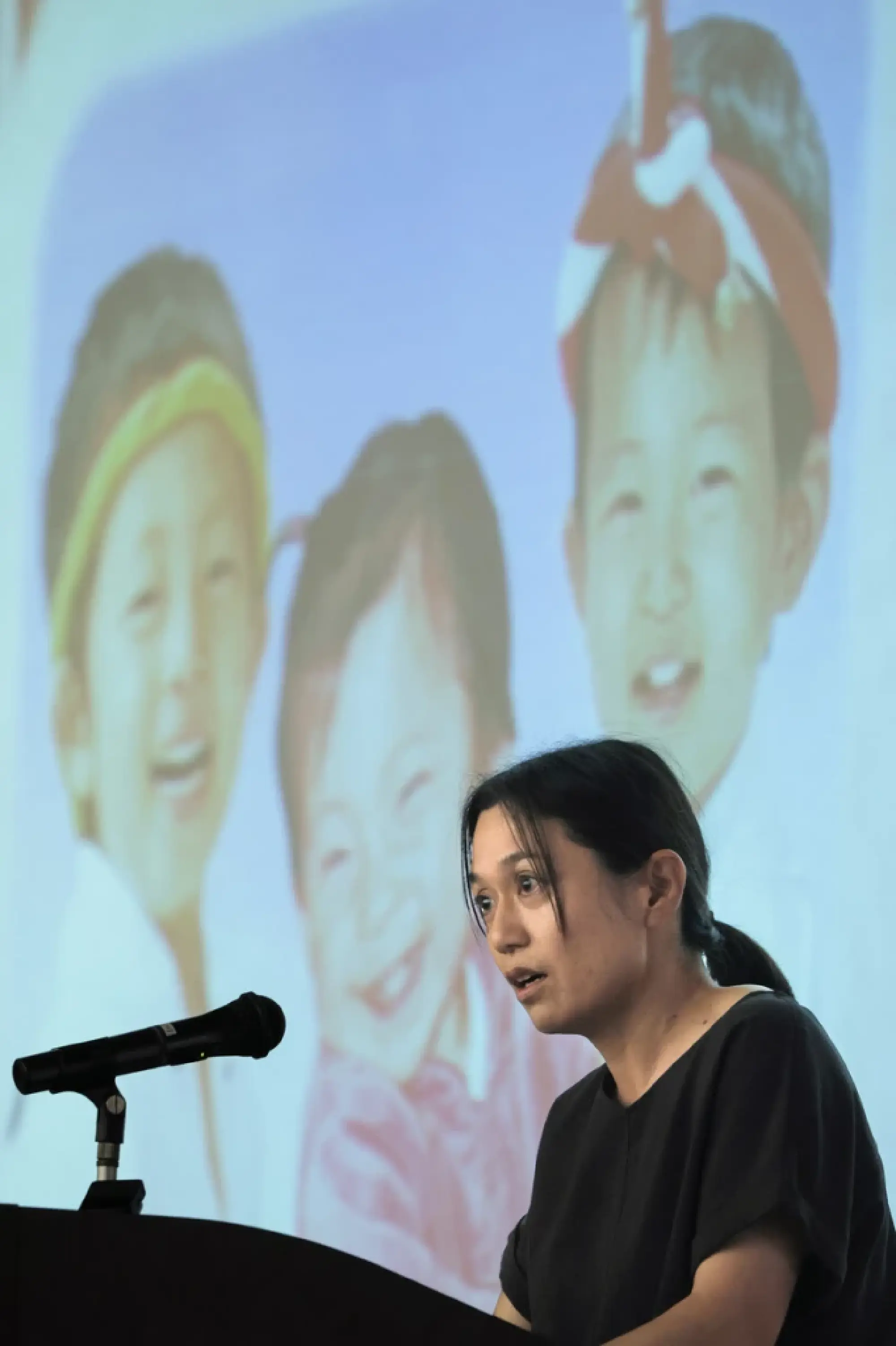 Japanese mother of 3 kids killed by drunken driver gives 1st lecture