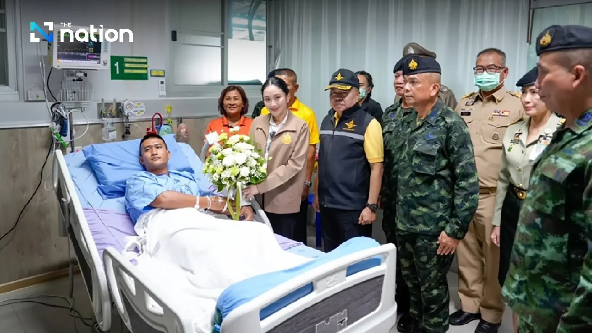 Thai PM Visits Landmine Victims, Pledges Full Support for Troops