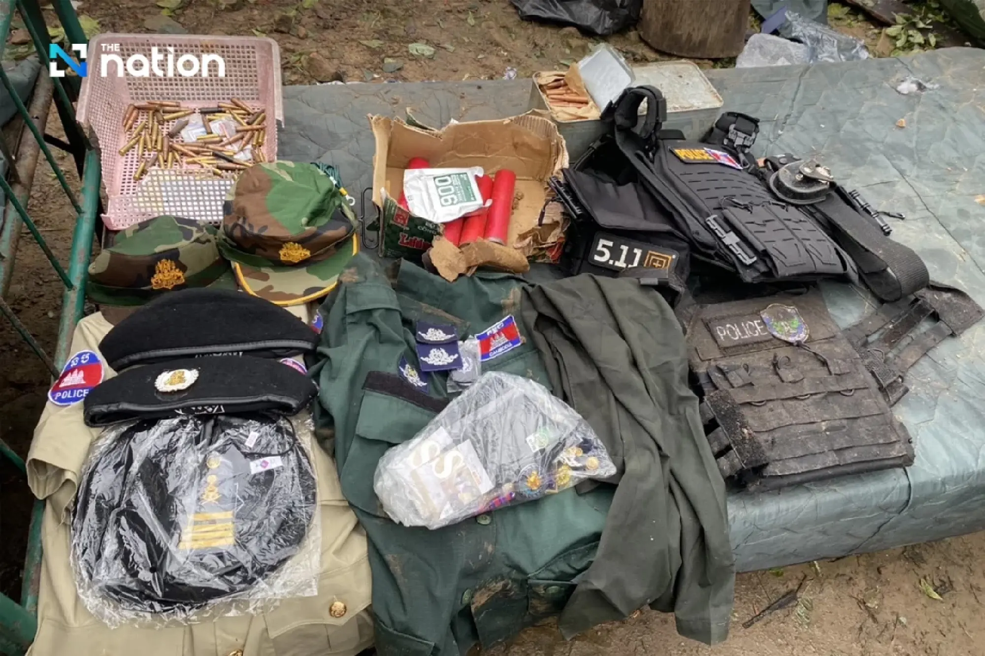Thai Army Seizes Cambodian Weapons Cache, Reports 10 Enemy Deaths at Phu Makua