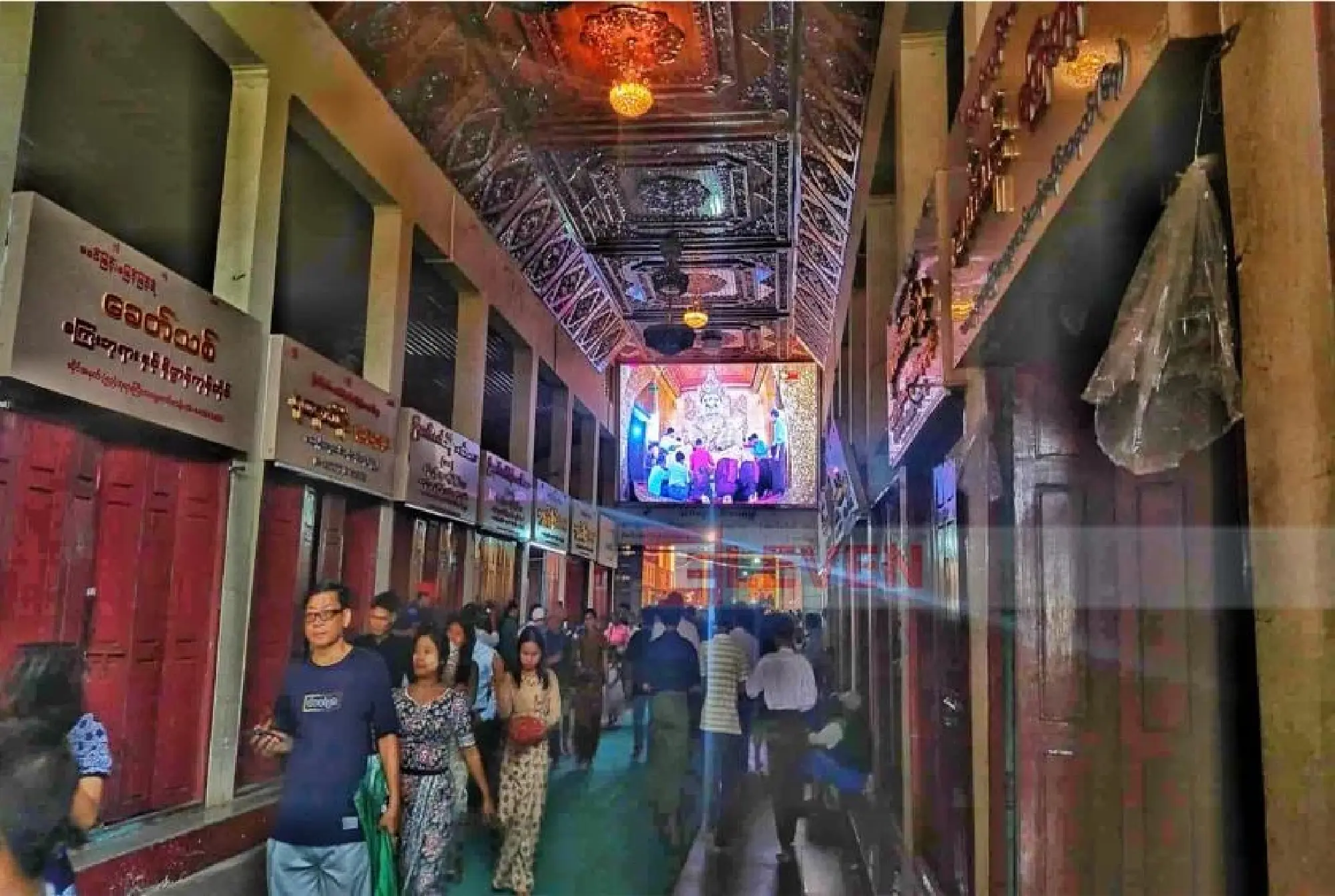 Large crowds gather at Shwedagon Pagoda and other temples on Waso Full Moon Day