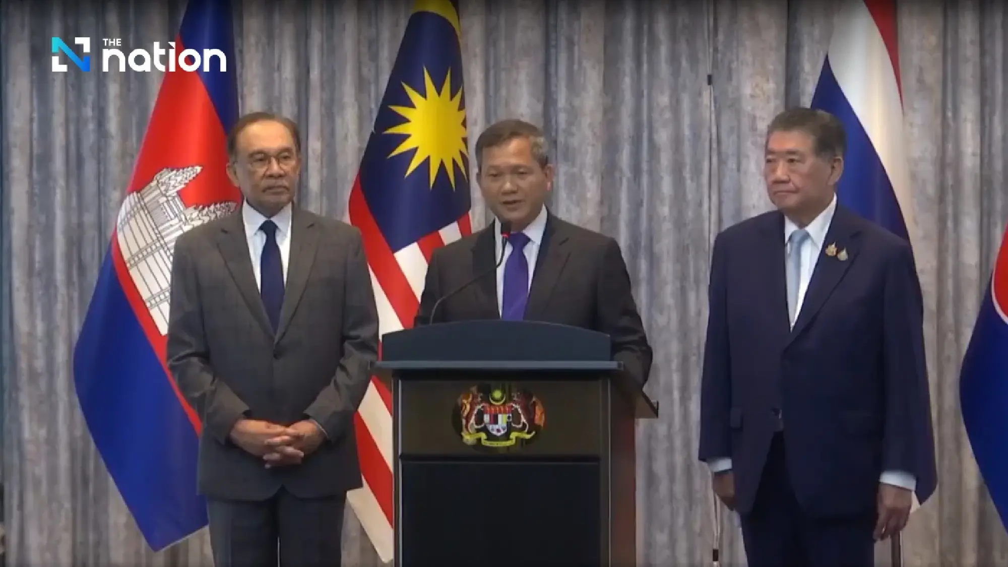 Cambodia and Thailand agree to immediate ceasefire from midnight