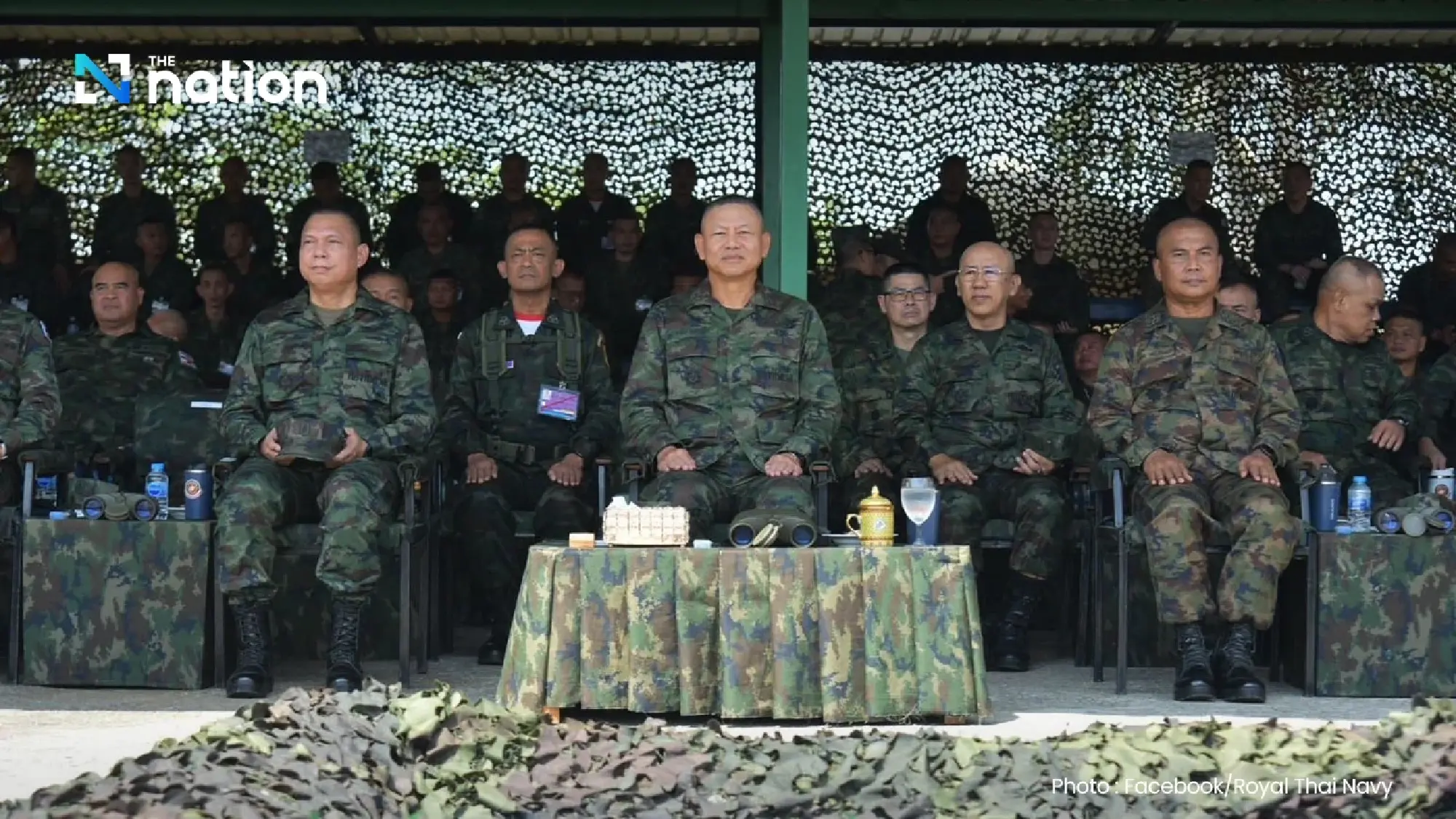 Navy chief commands marine operations in Trat